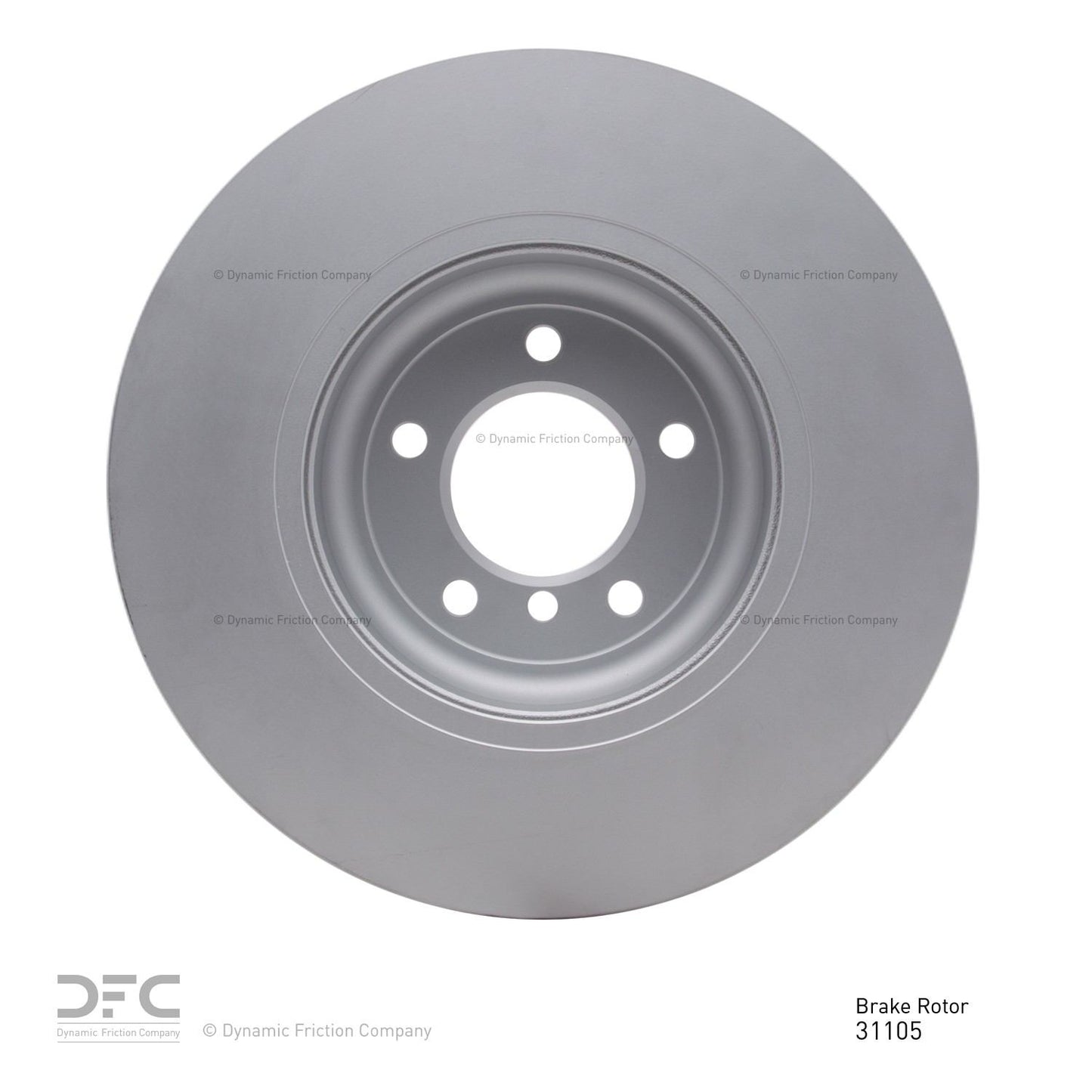 Dynamic Friction Company Disc Brake Rotor 600-31105