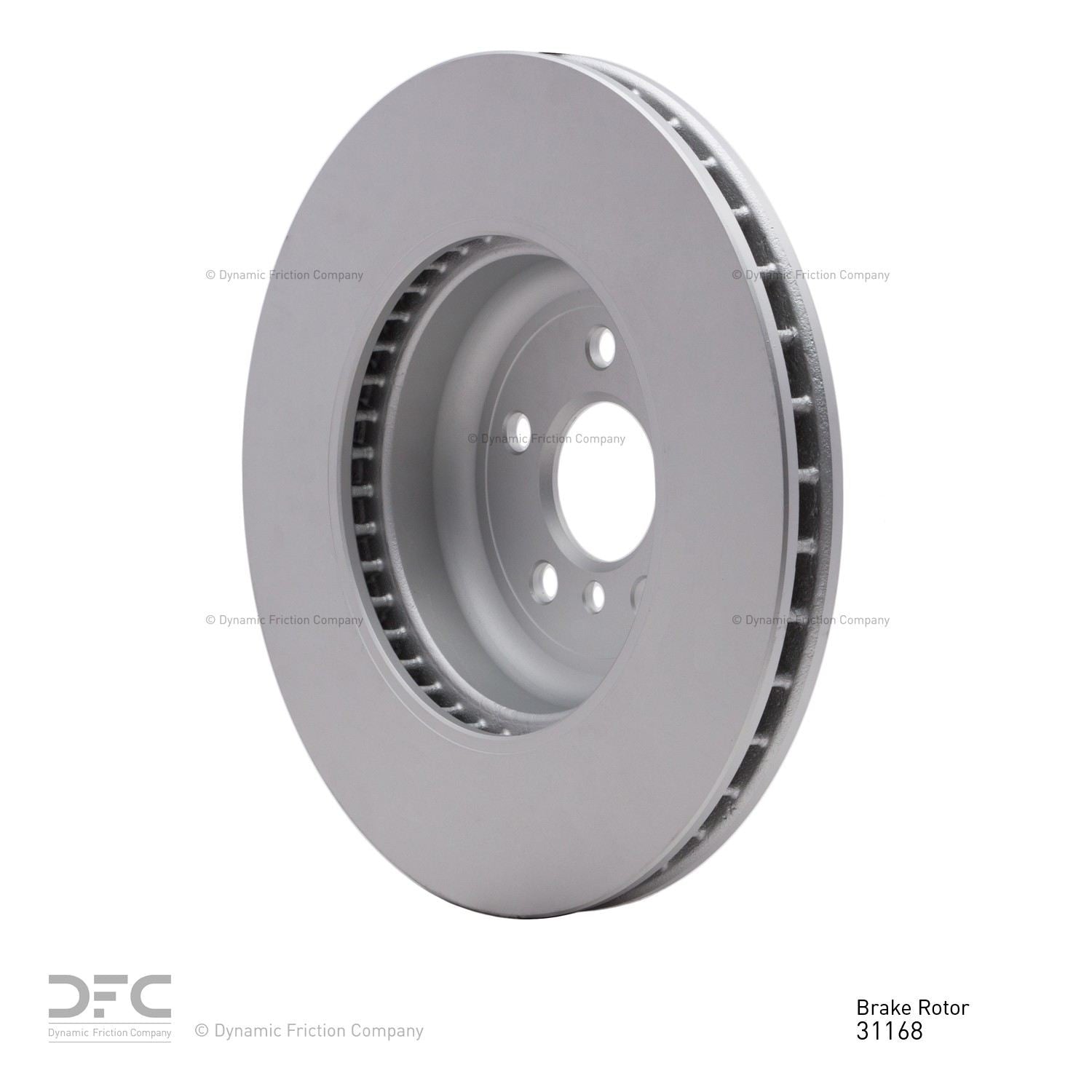 Dynamic Friction Company Disc Brake Rotor 600-31168