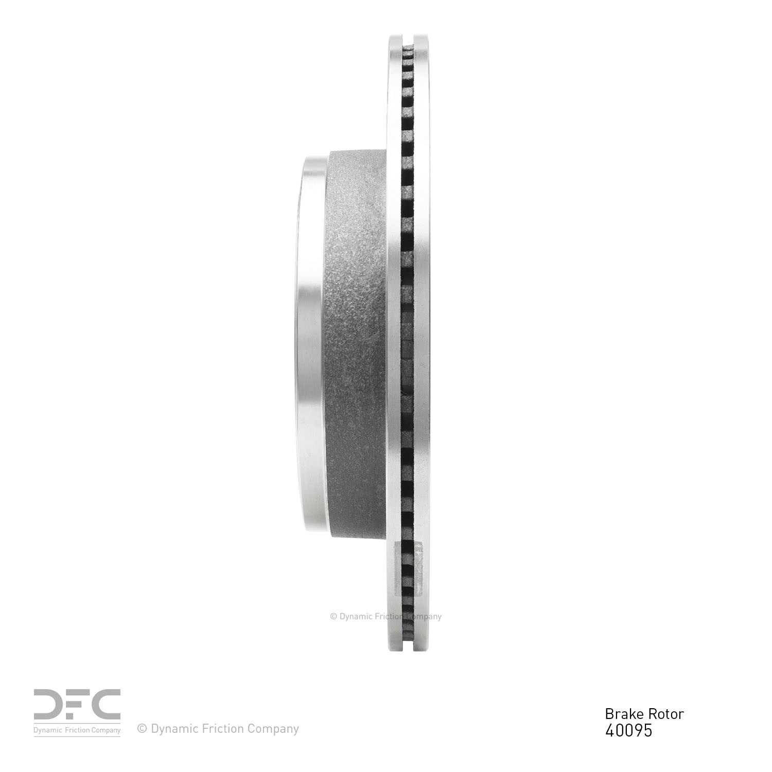 Dynamic Friction Company Disc Brake Rotor 600-40095