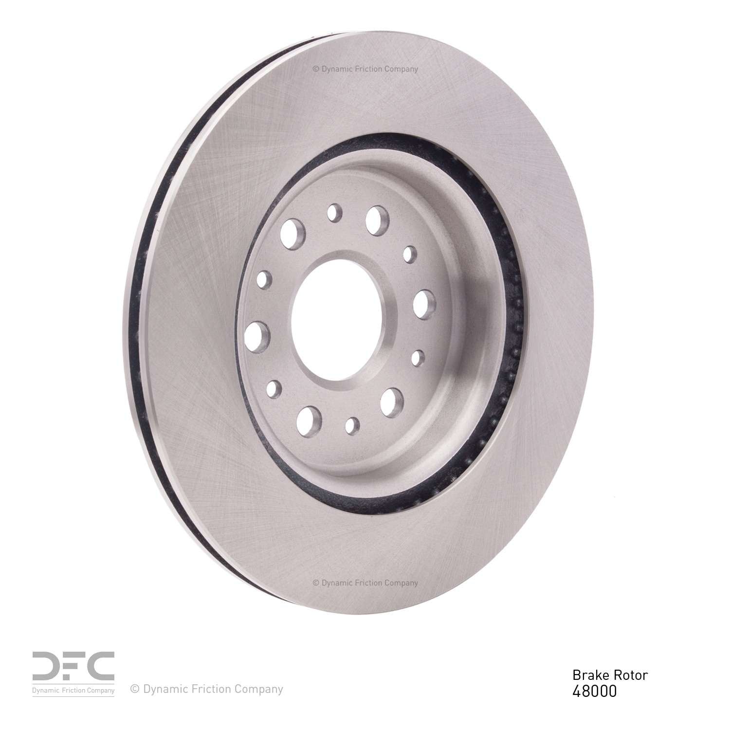 Dynamic Friction Company Disc Brake Rotor 600-48000