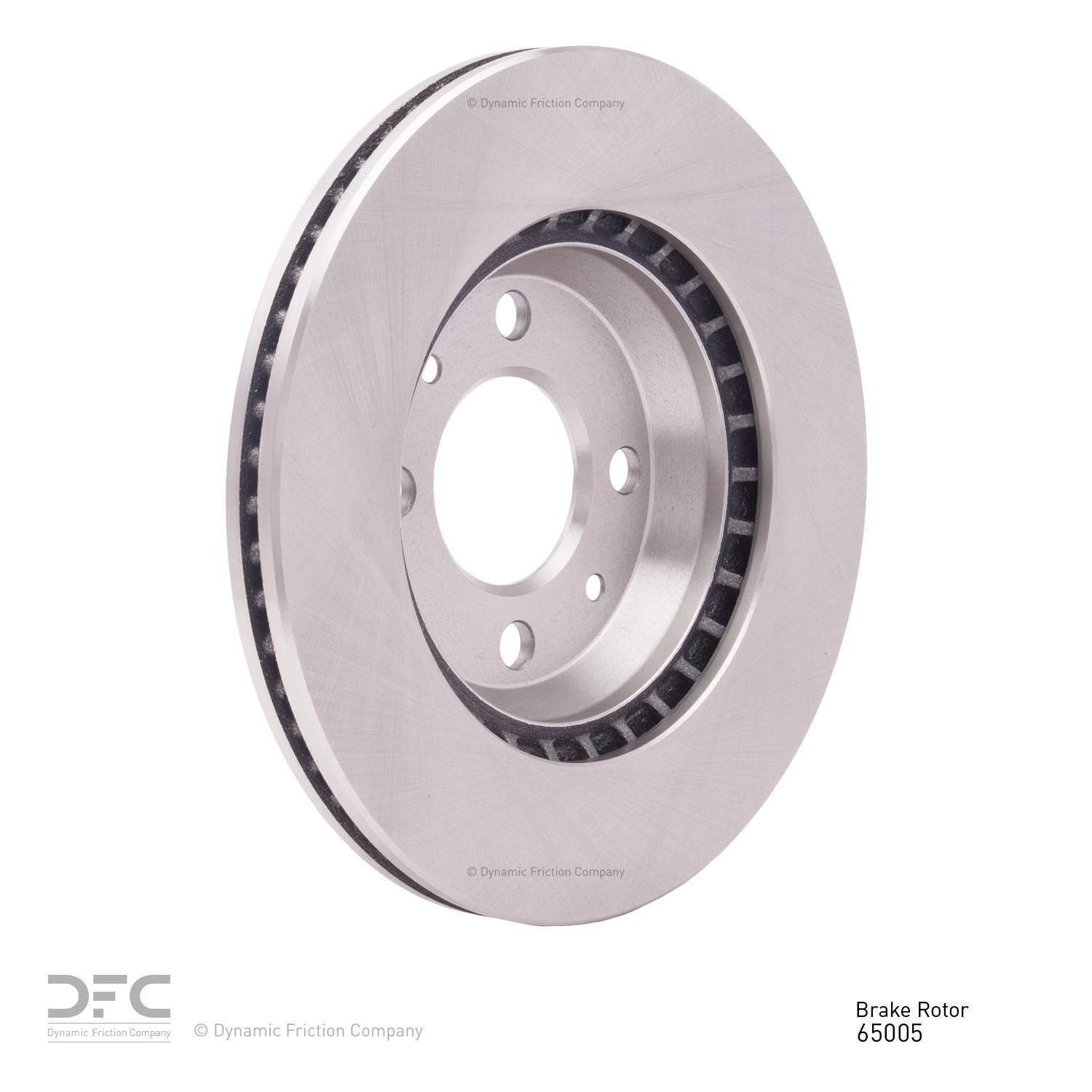 Dynamic Friction Company Disc Brake Rotor 600-65005