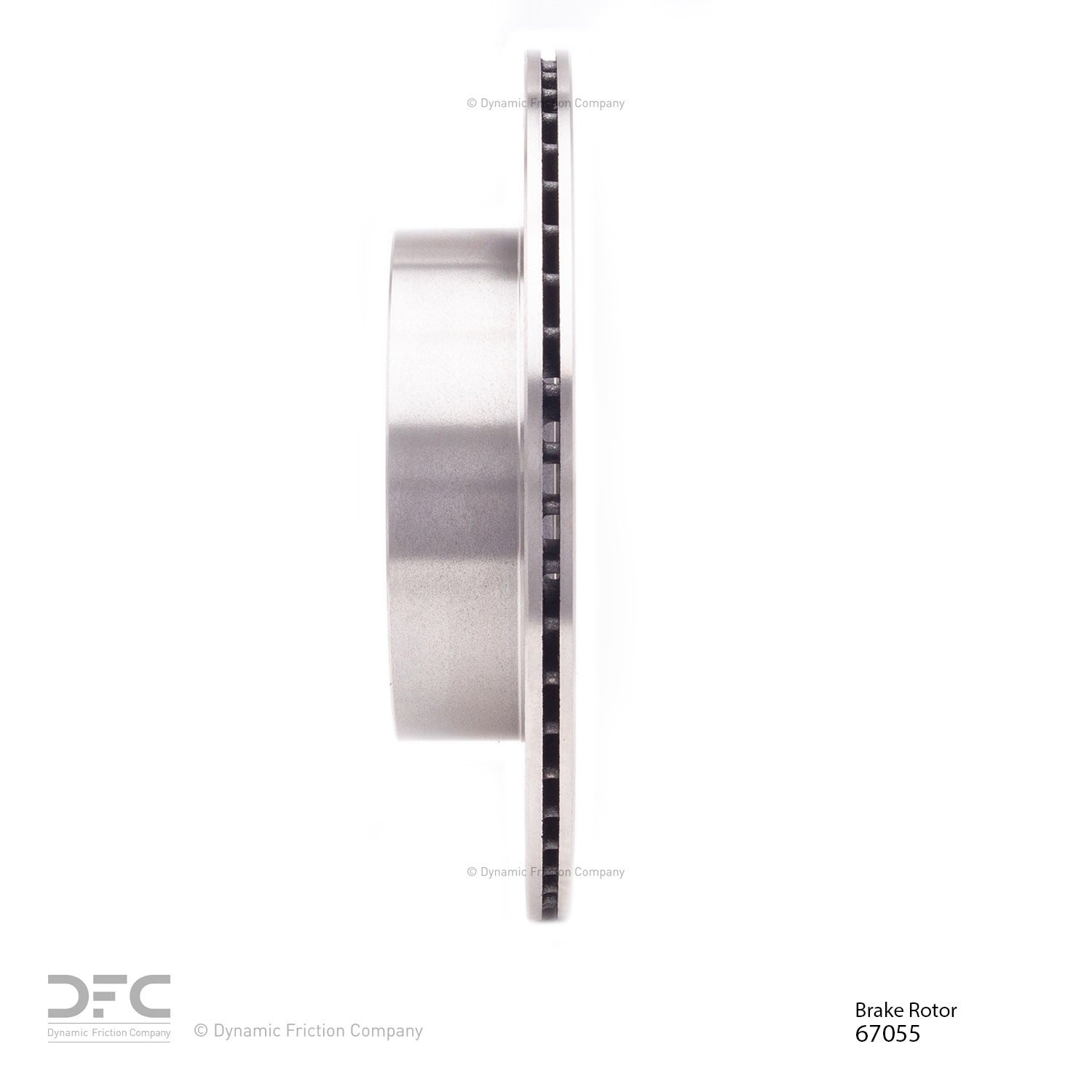 Dynamic Friction Company Disc Brake Rotor 600-67055