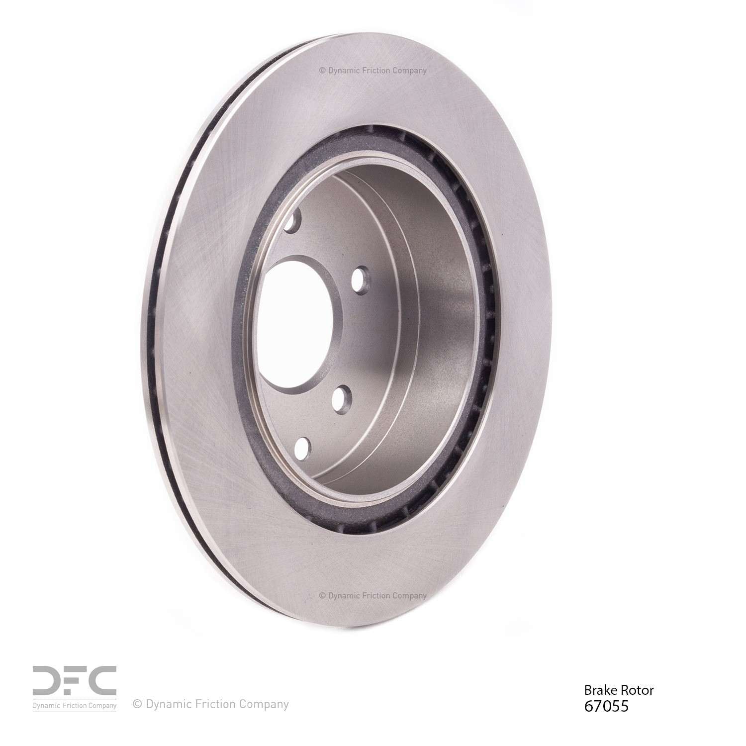 Dynamic Friction Company Disc Brake Rotor 600-67055