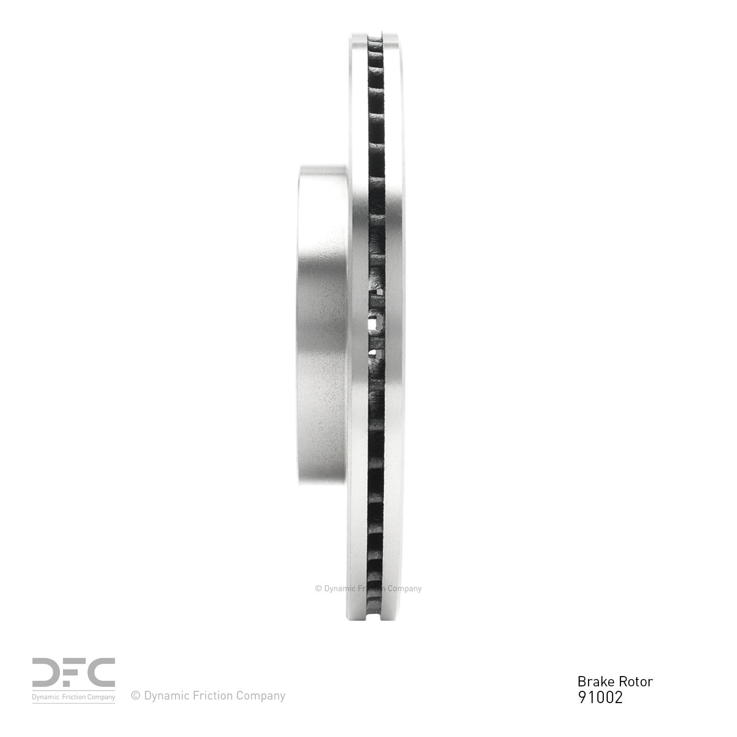 Dynamic Friction Company Disc Brake Rotor 600-91002