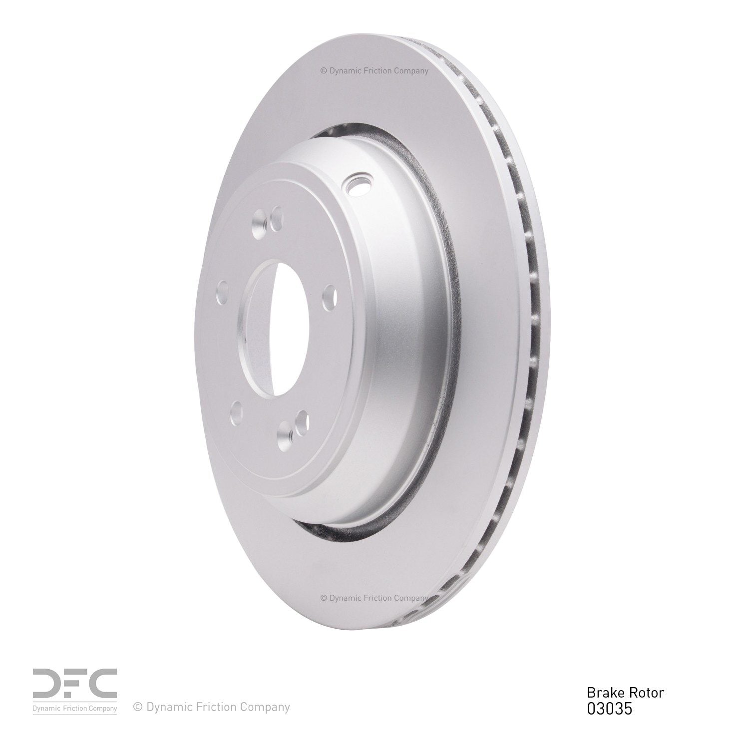 Dynamic Friction Company Disc Brake Rotor 604-03035