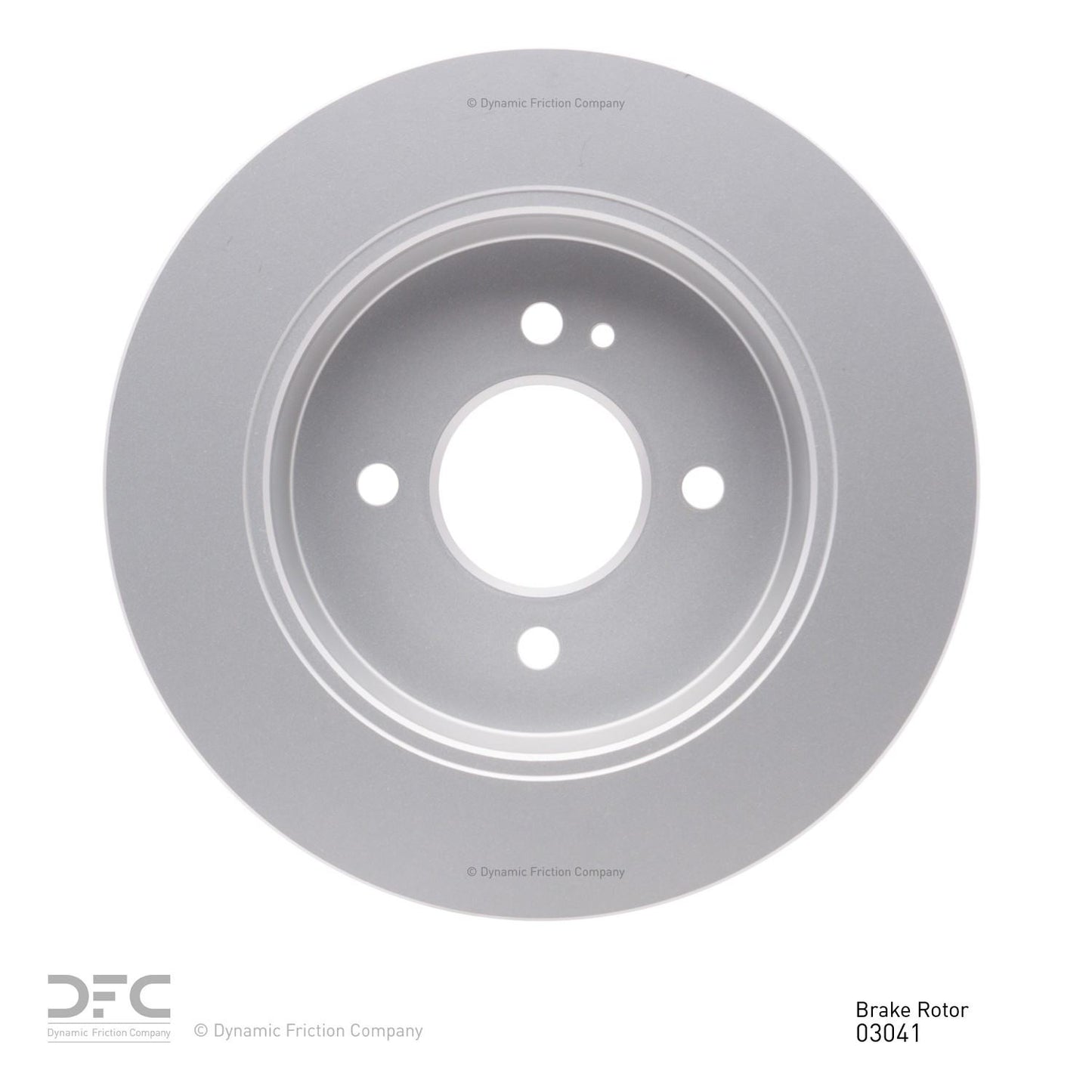 Dynamic Friction Company Disc Brake Rotor 604-03041