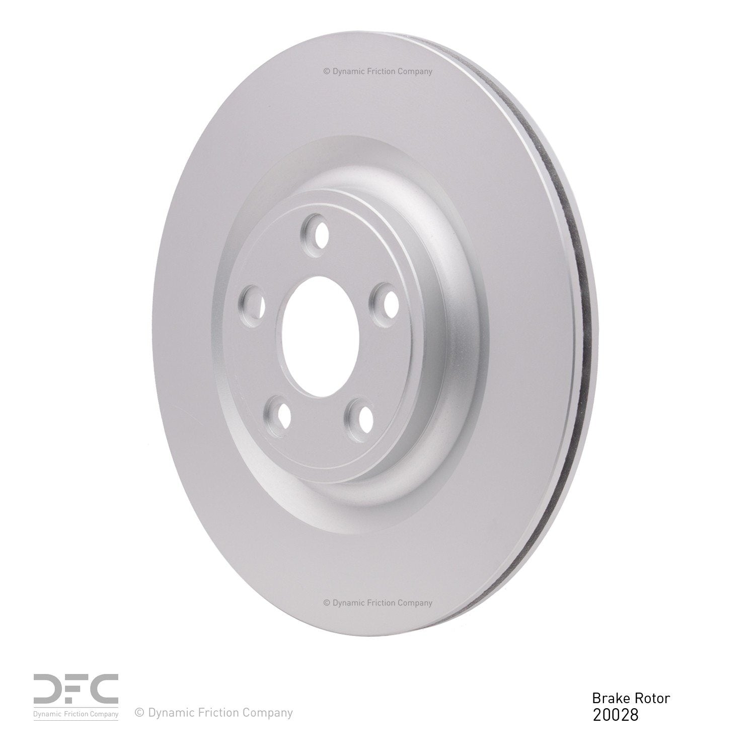 Dynamic Friction Company Disc Brake Rotor 604-20028