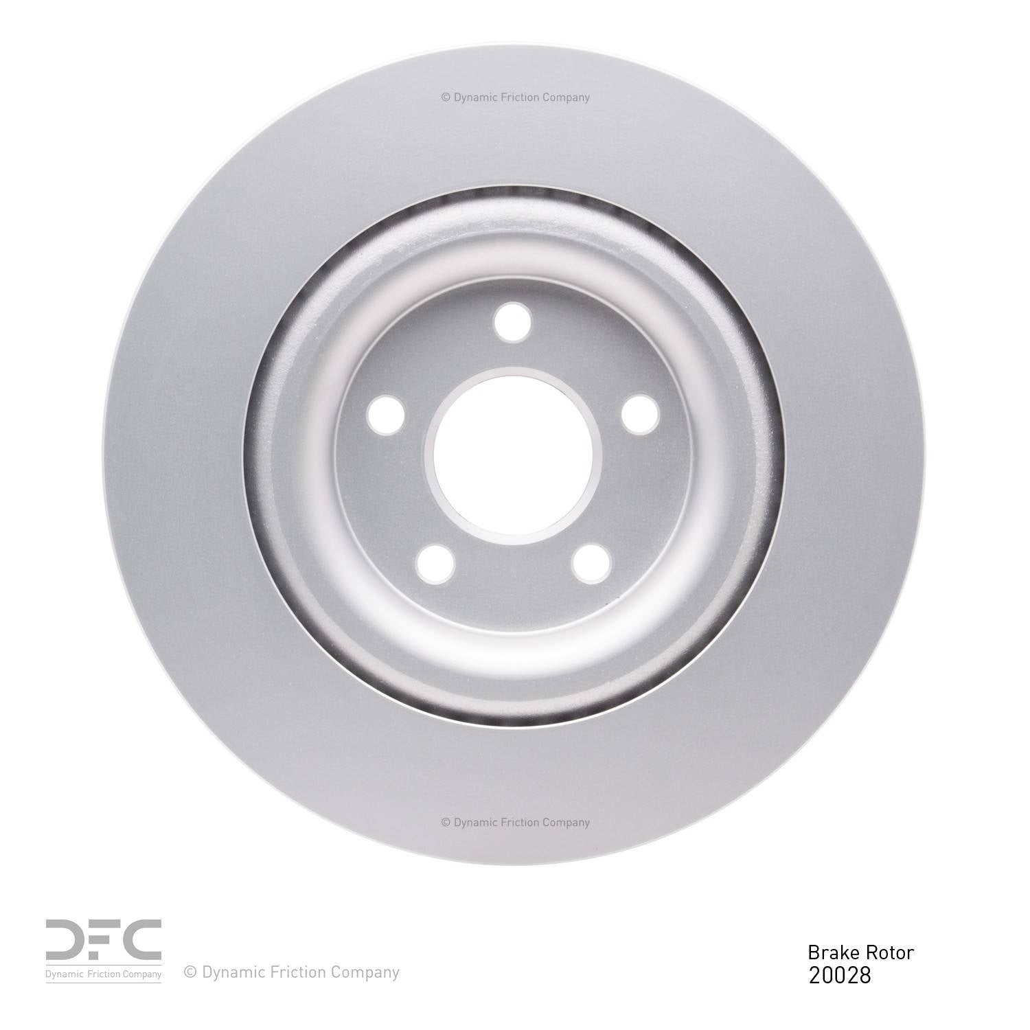 Dynamic Friction Company Disc Brake Rotor 604-20028
