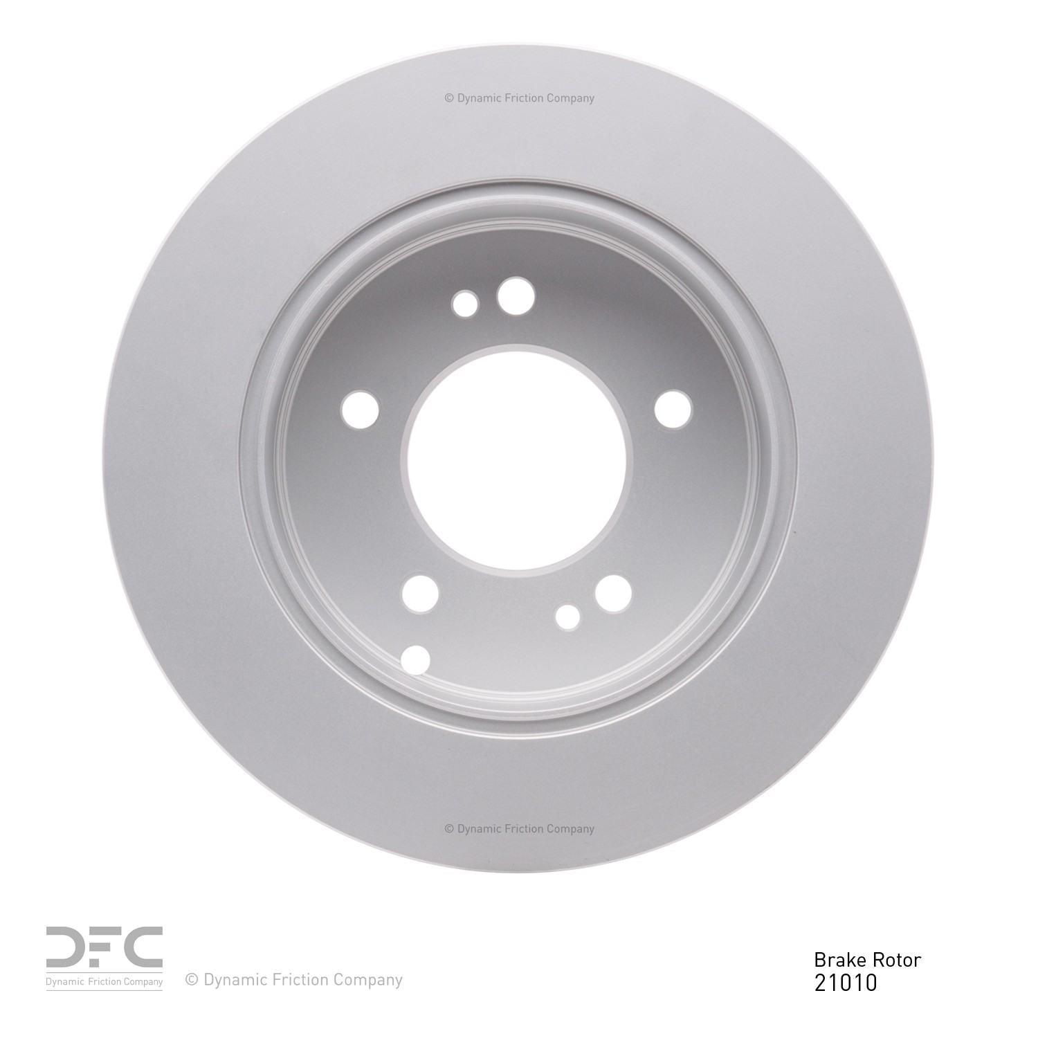 Dynamic Friction Company Disc Brake Rotor 604-21010