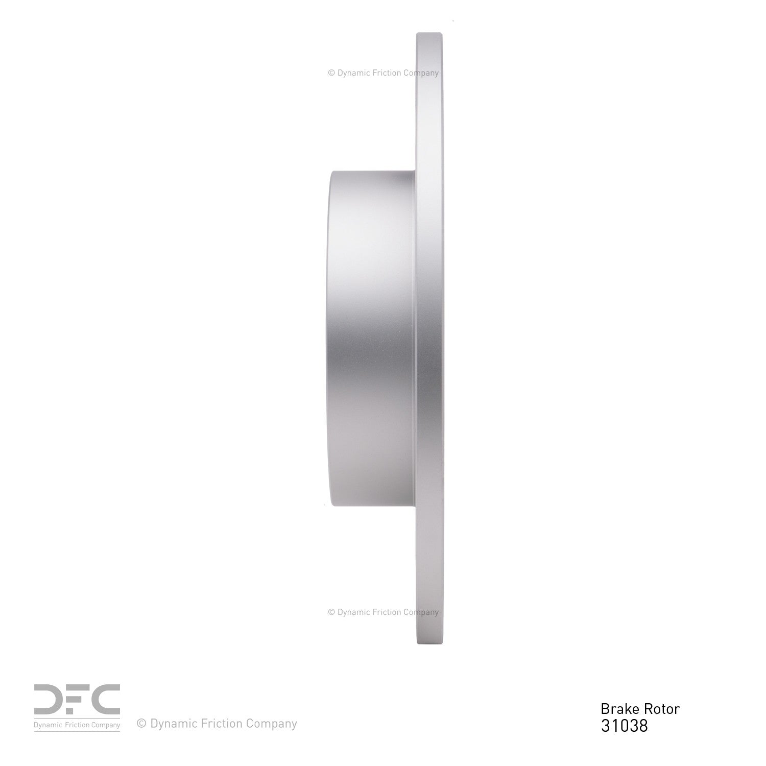 Dynamic Friction Company Disc Brake Rotor 604-31038