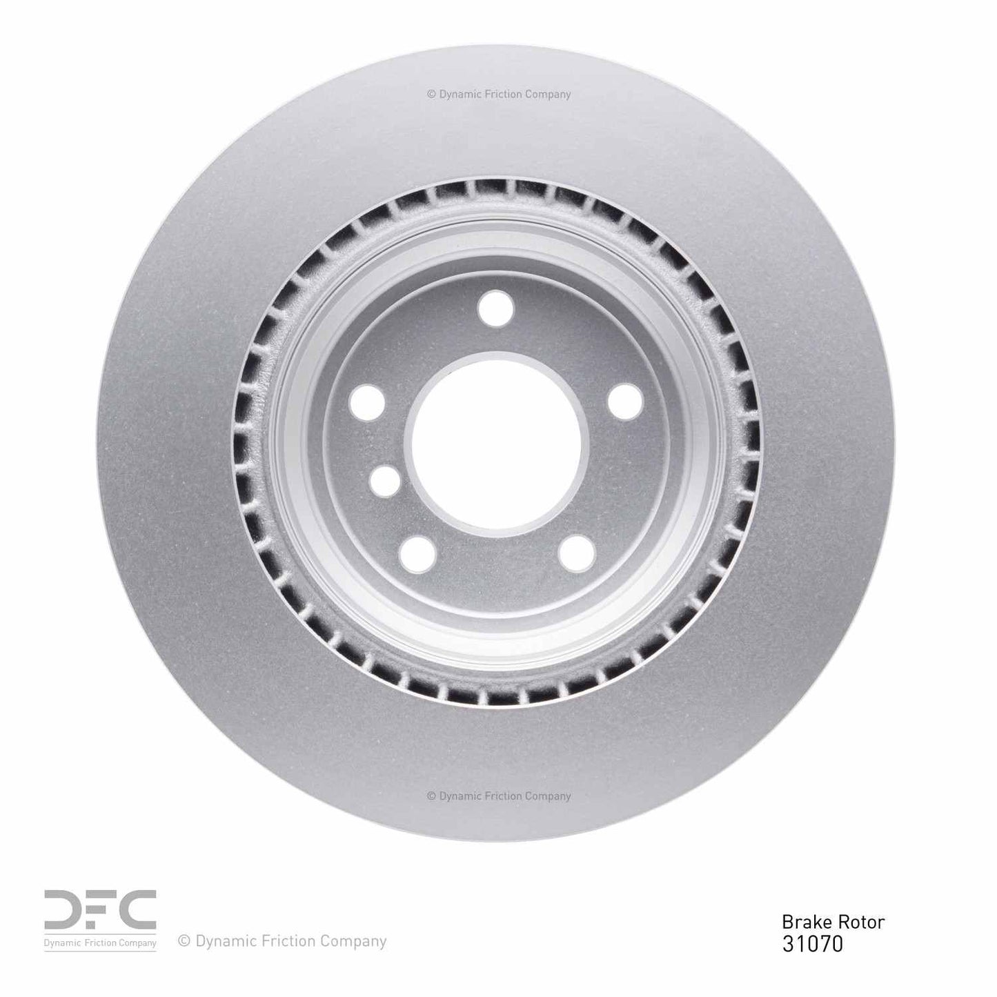 Dynamic Friction Company Disc Brake Rotor 604-31070