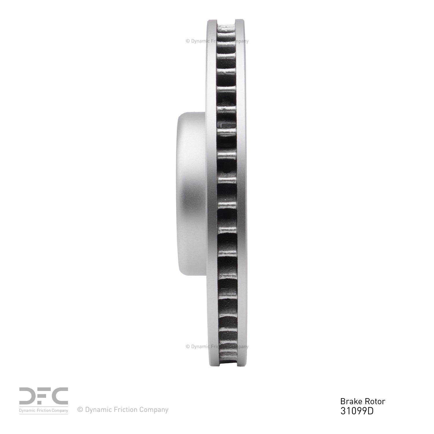 Dynamic Friction Company Disc Brake Rotor 604-31099D
