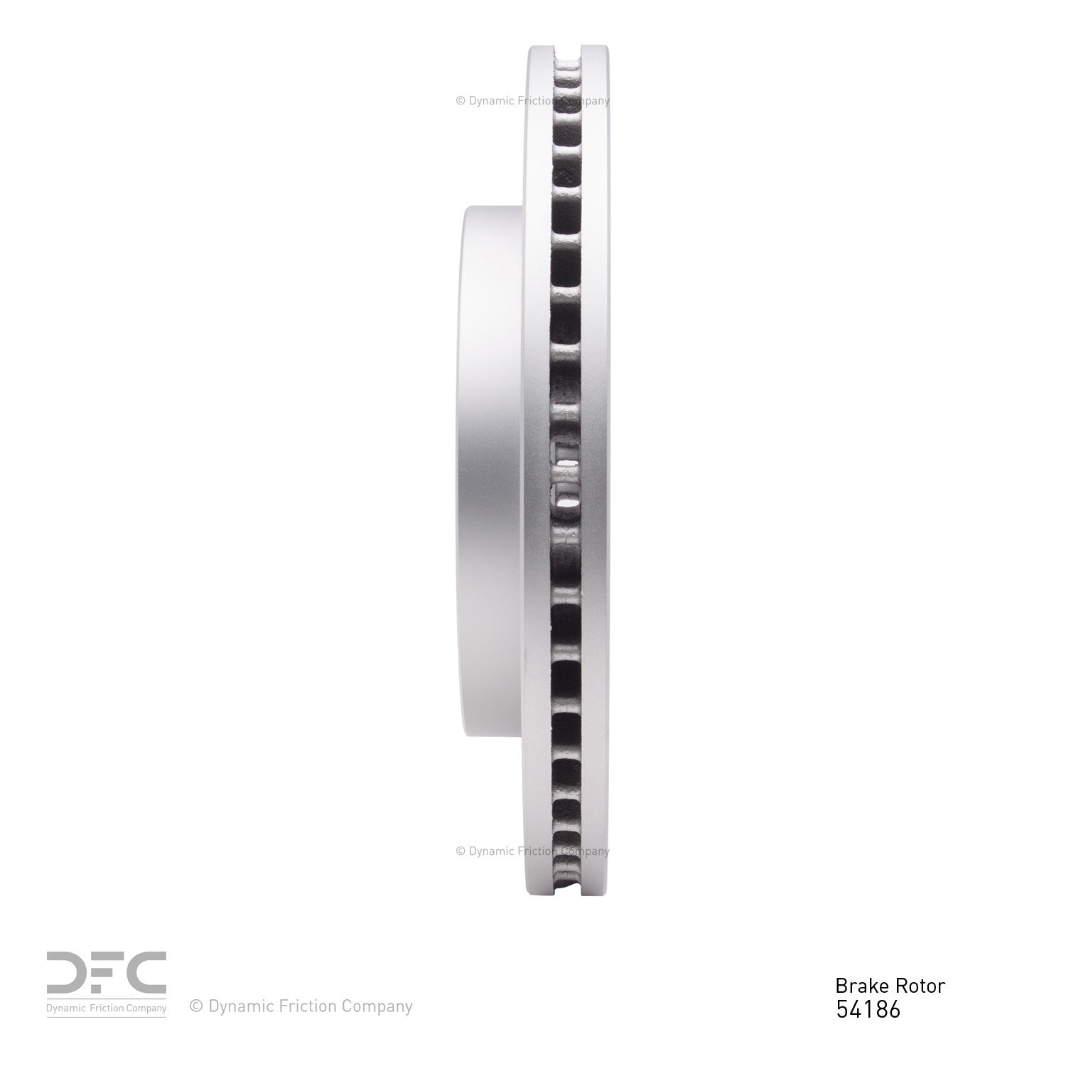 Dynamic Friction Company Disc Brake Rotor 604-54186