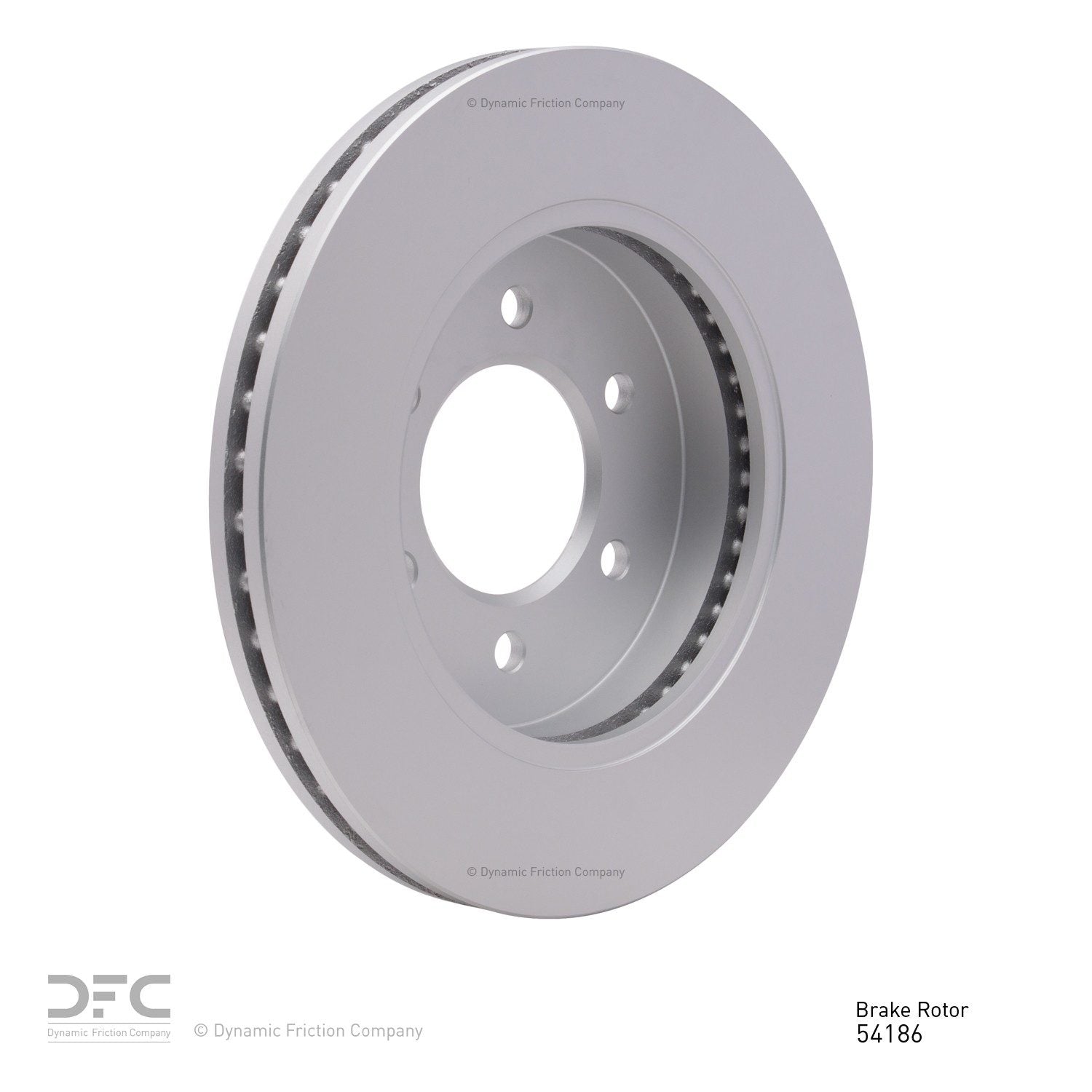 Dynamic Friction Company Disc Brake Rotor 604-54186