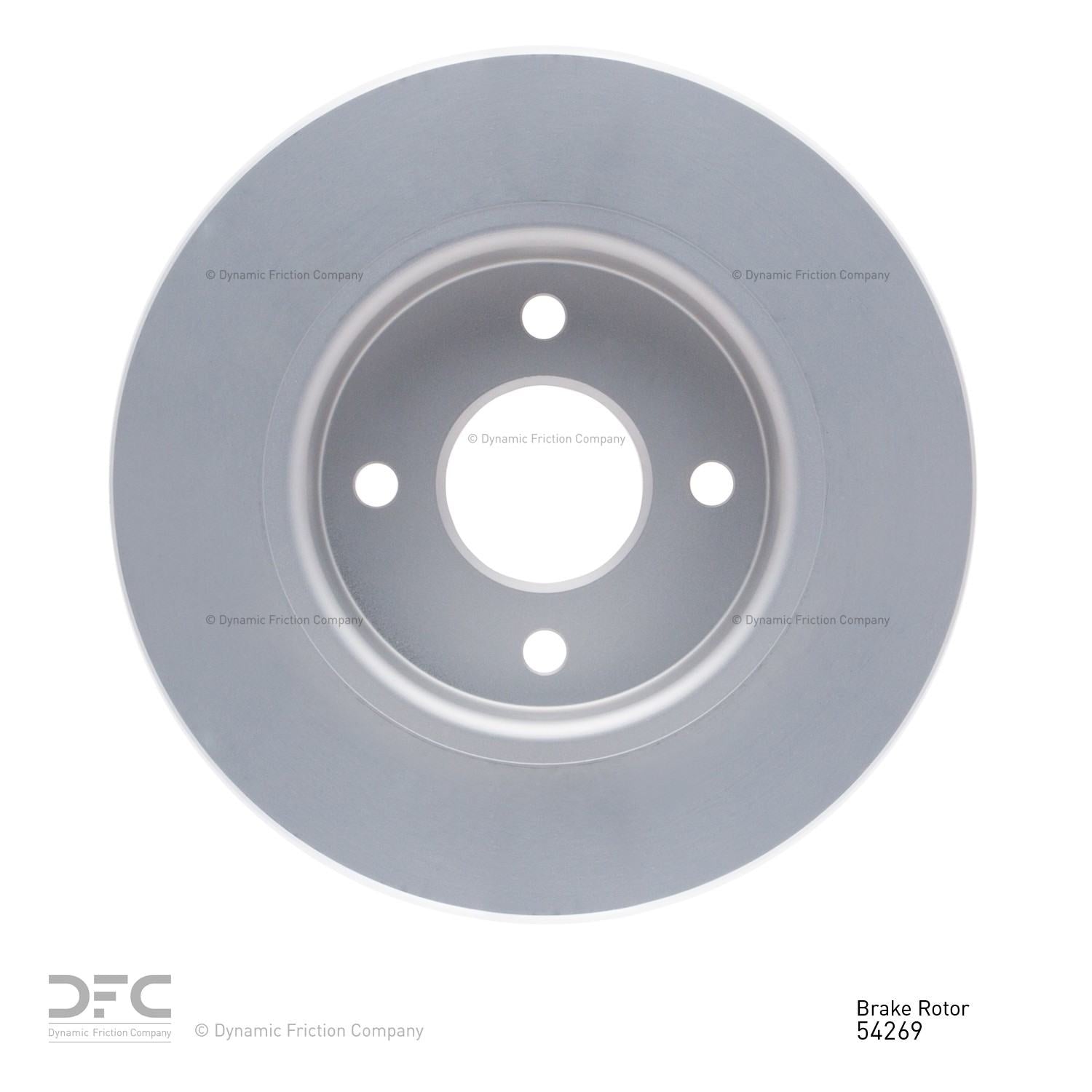 Dynamic Friction Company Disc Brake Rotor 604-54269