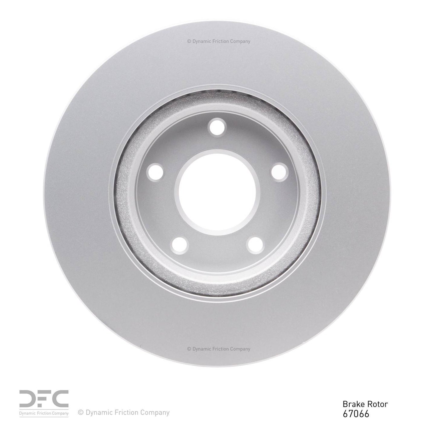 Dynamic Friction Company Disc Brake Rotor 604-67066