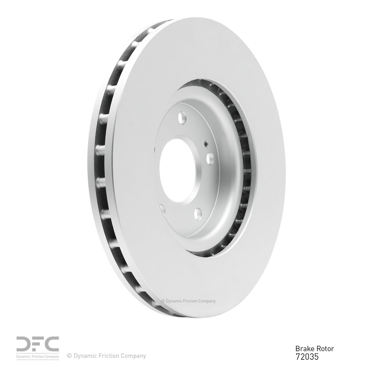 Dynamic Friction Company Disc Brake Rotor 604-72035