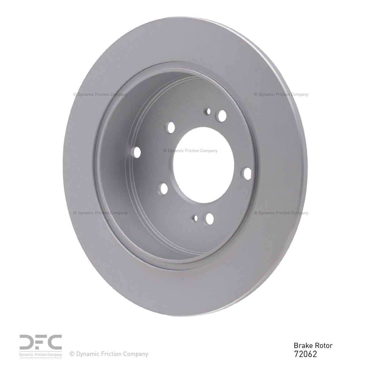 Dynamic Friction Company Disc Brake Rotor 604-72062