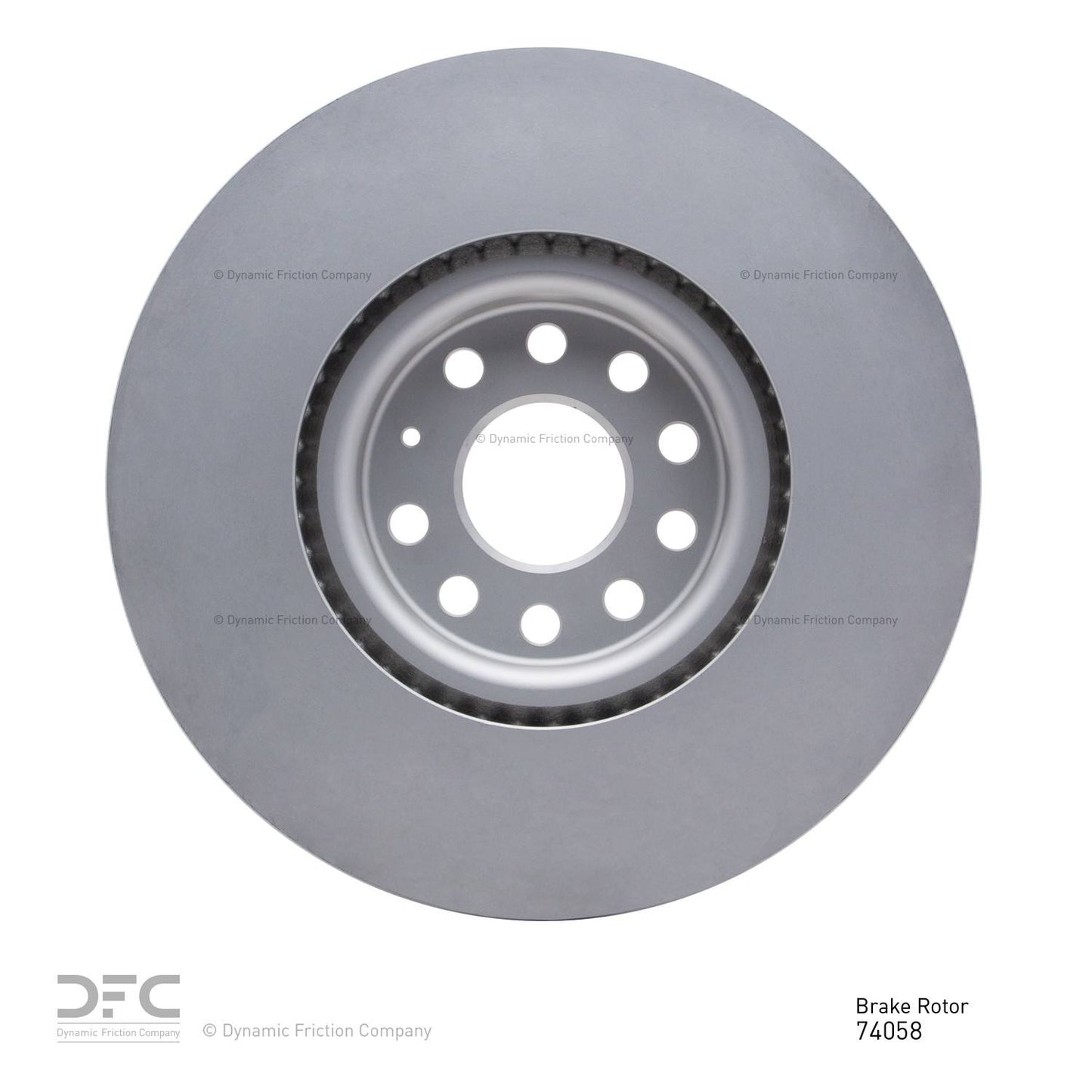 Dynamic Friction Company Disc Brake Rotor 604-74058