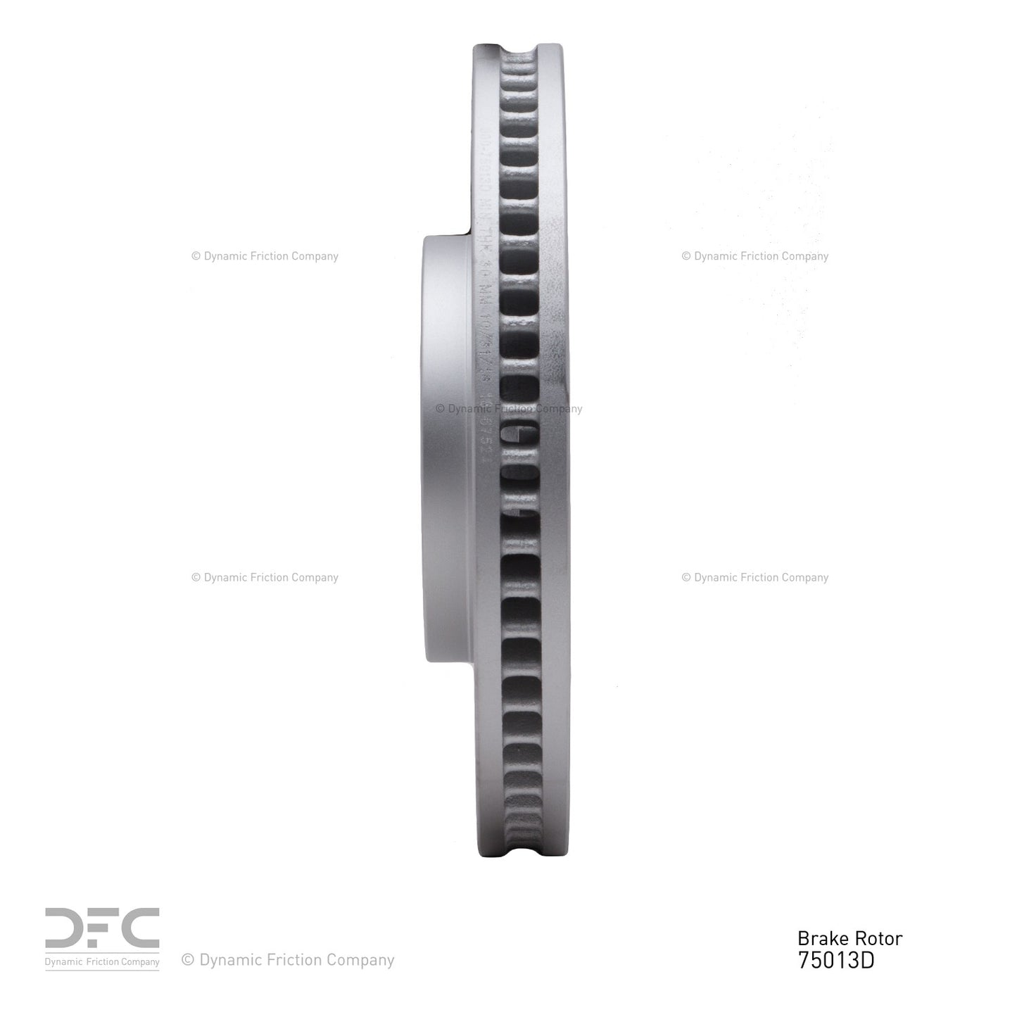 Dynamic Friction Company Disc Brake Rotor 604-75013D