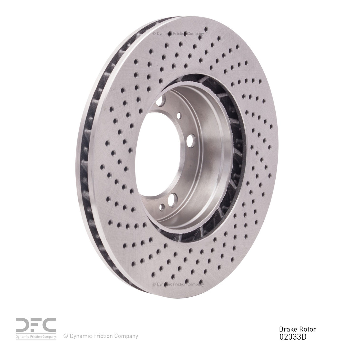 Dynamic Friction Company Disc Brake Rotor 620-02033D