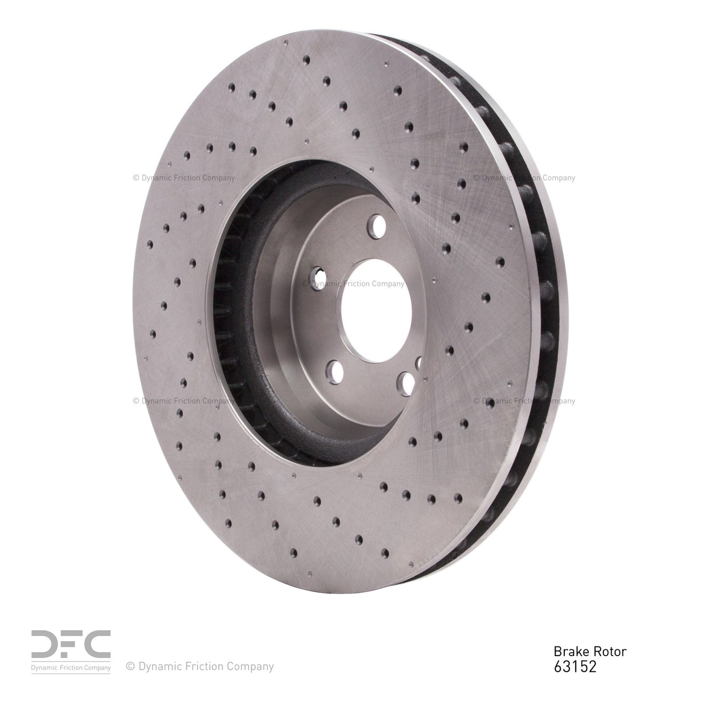 Dynamic Friction Company Disc Brake Rotor 620-63152