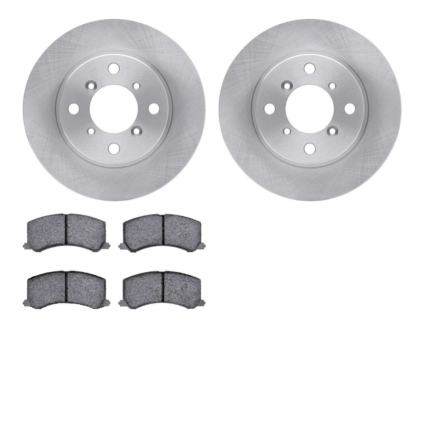 Dynamic Friction Company Disc Brake Pad and Rotor / Drum Brake Shoe and Drum Kit 6302-01006