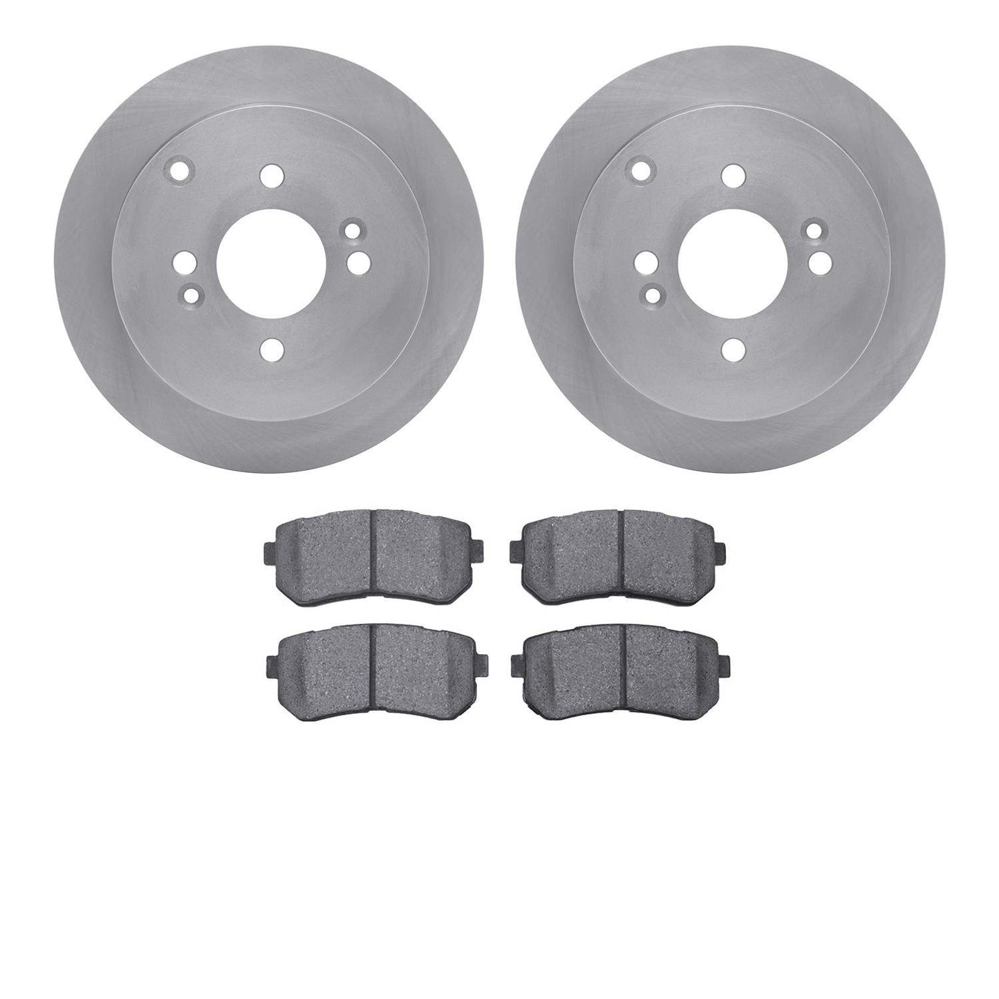 Dynamic Friction Company Disc Brake Pad and Rotor / Drum Brake Shoe and Drum Kit 6302-03036