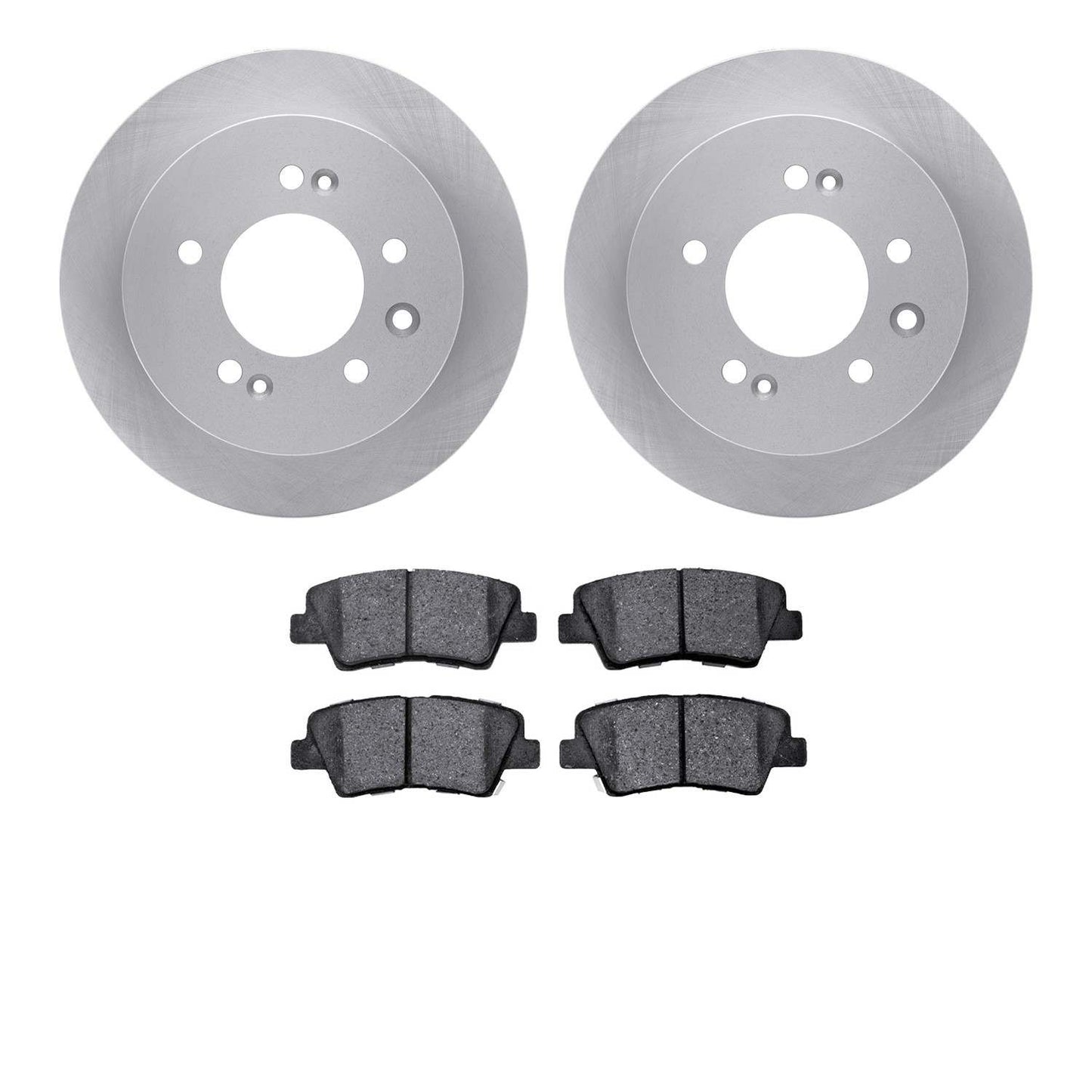Dynamic Friction Company Disc Brake Pad and Rotor / Drum Brake Shoe and Drum Kit 6302-03055