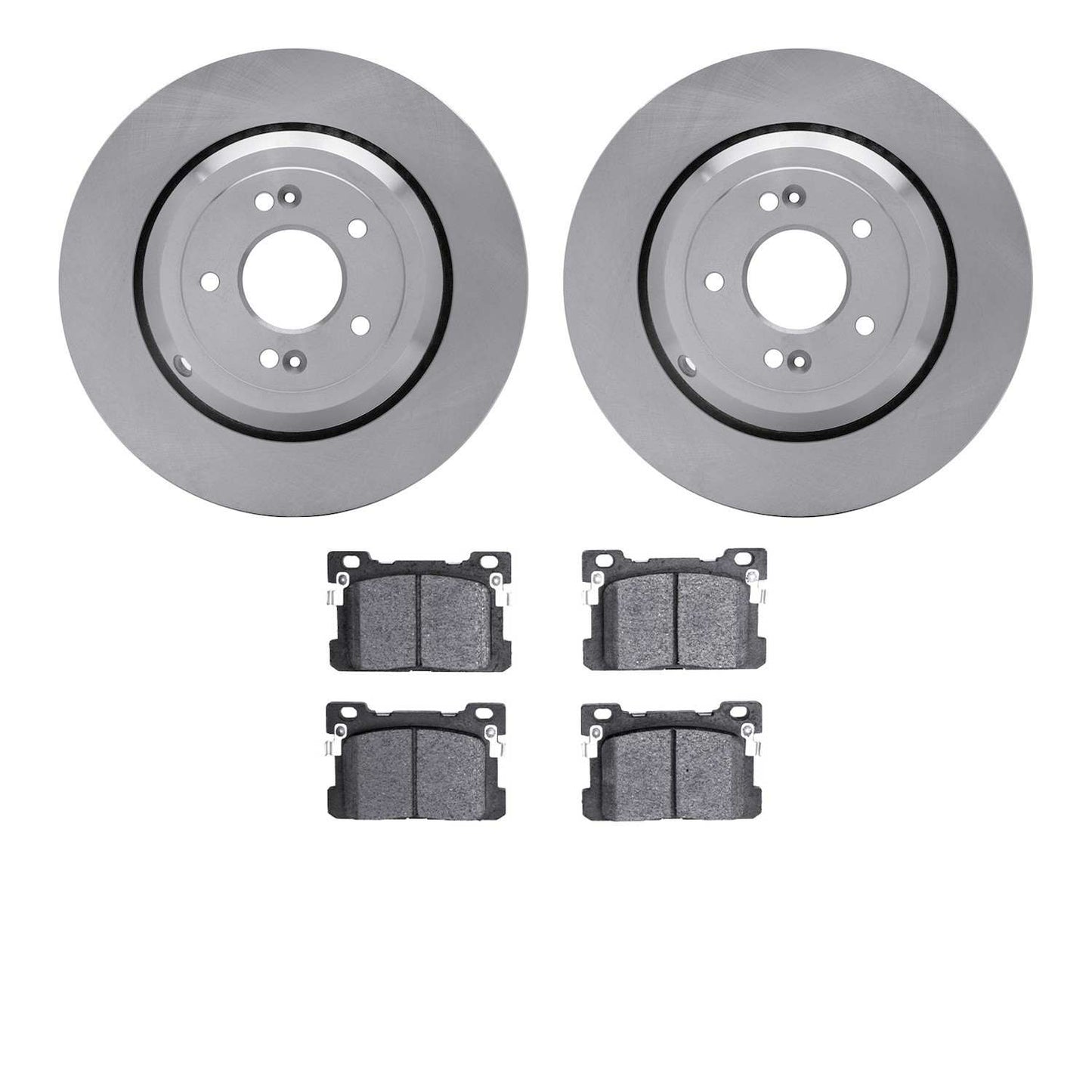Dynamic Friction Company Disc Brake Pad and Rotor / Drum Brake Shoe and Drum Kit 6302-10002