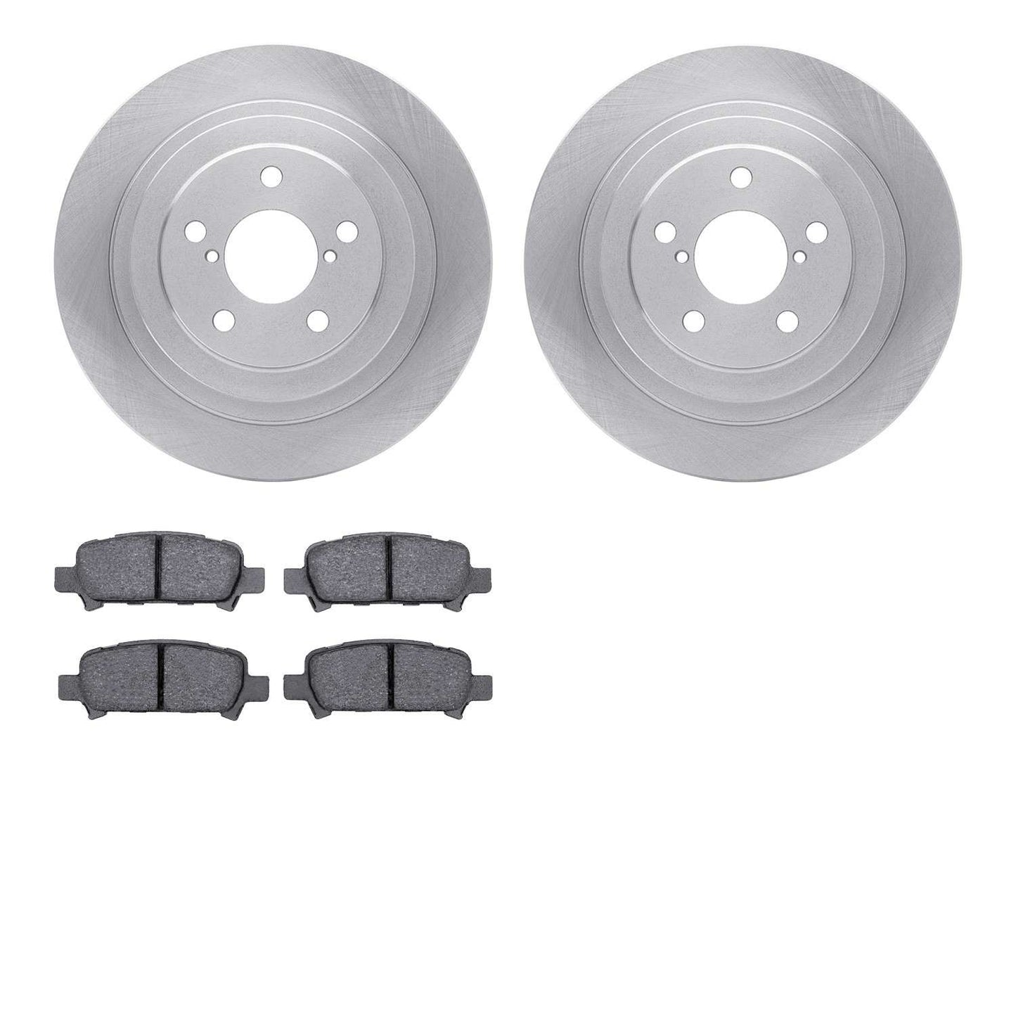 Dynamic Friction Company Disc Brake Pad and Rotor / Drum Brake Shoe and Drum Kit 6302-13025