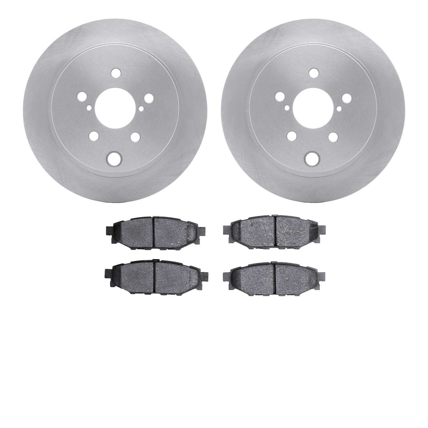 Dynamic Friction Company Disc Brake Pad and Rotor / Drum Brake Shoe and Drum Kit 6302-13043
