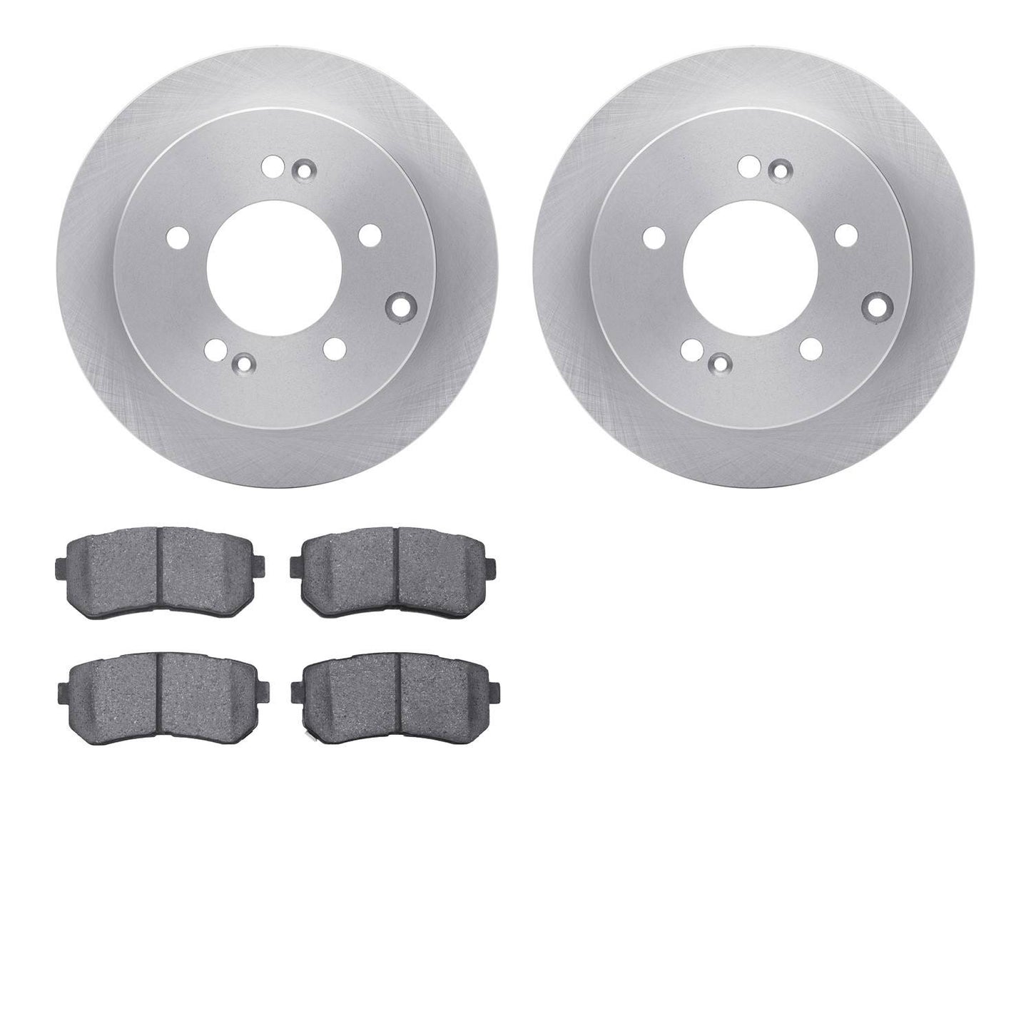 Dynamic Friction Company Disc Brake Pad and Rotor / Drum Brake Shoe and Drum Kit 6302-21022