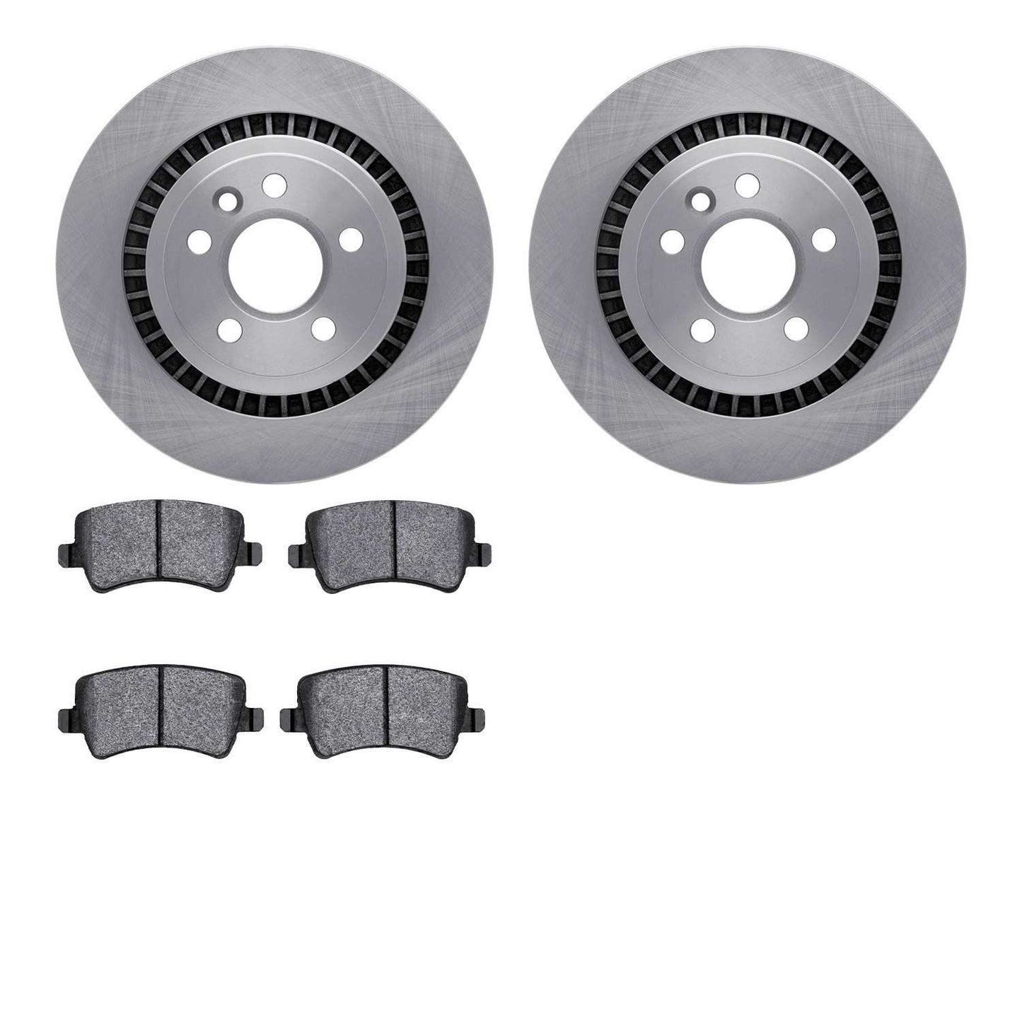 Dynamic Friction Company Disc Brake Pad and Rotor / Drum Brake Shoe and Drum Kit 6302-27064