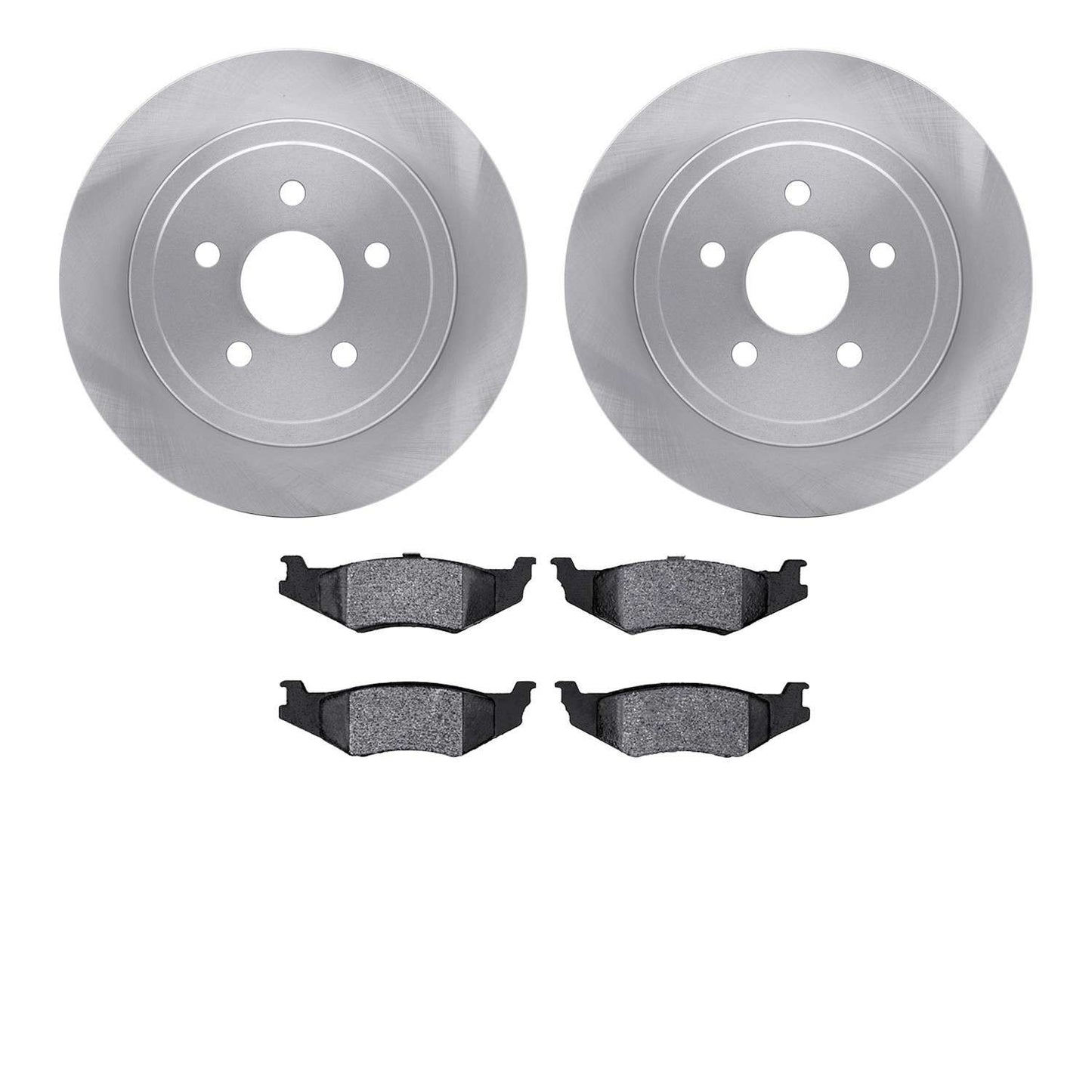 Dynamic Friction Company Disc Brake Pad and Rotor / Drum Brake Shoe and Drum Kit 6302-39016