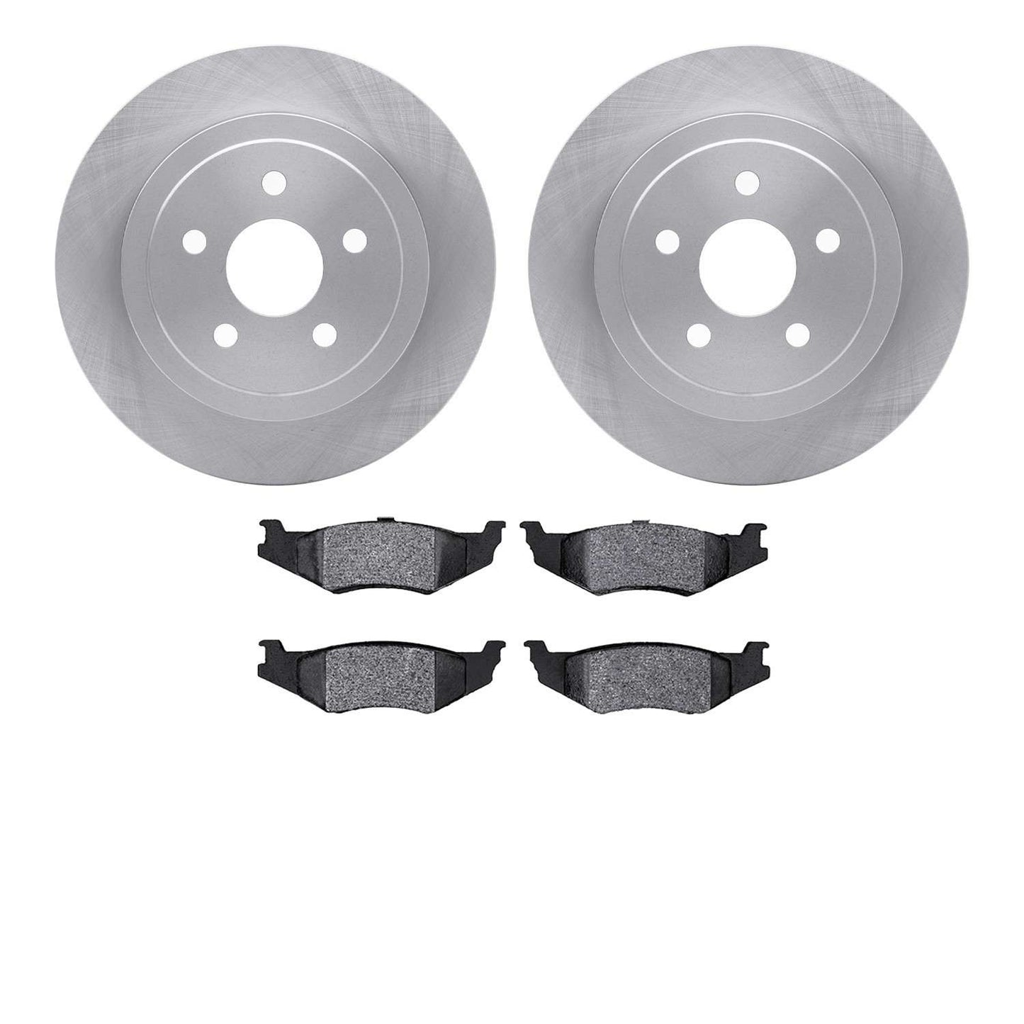 Dynamic Friction Company Disc Brake Pad and Rotor / Drum Brake Shoe and Drum Kit 6302-39019