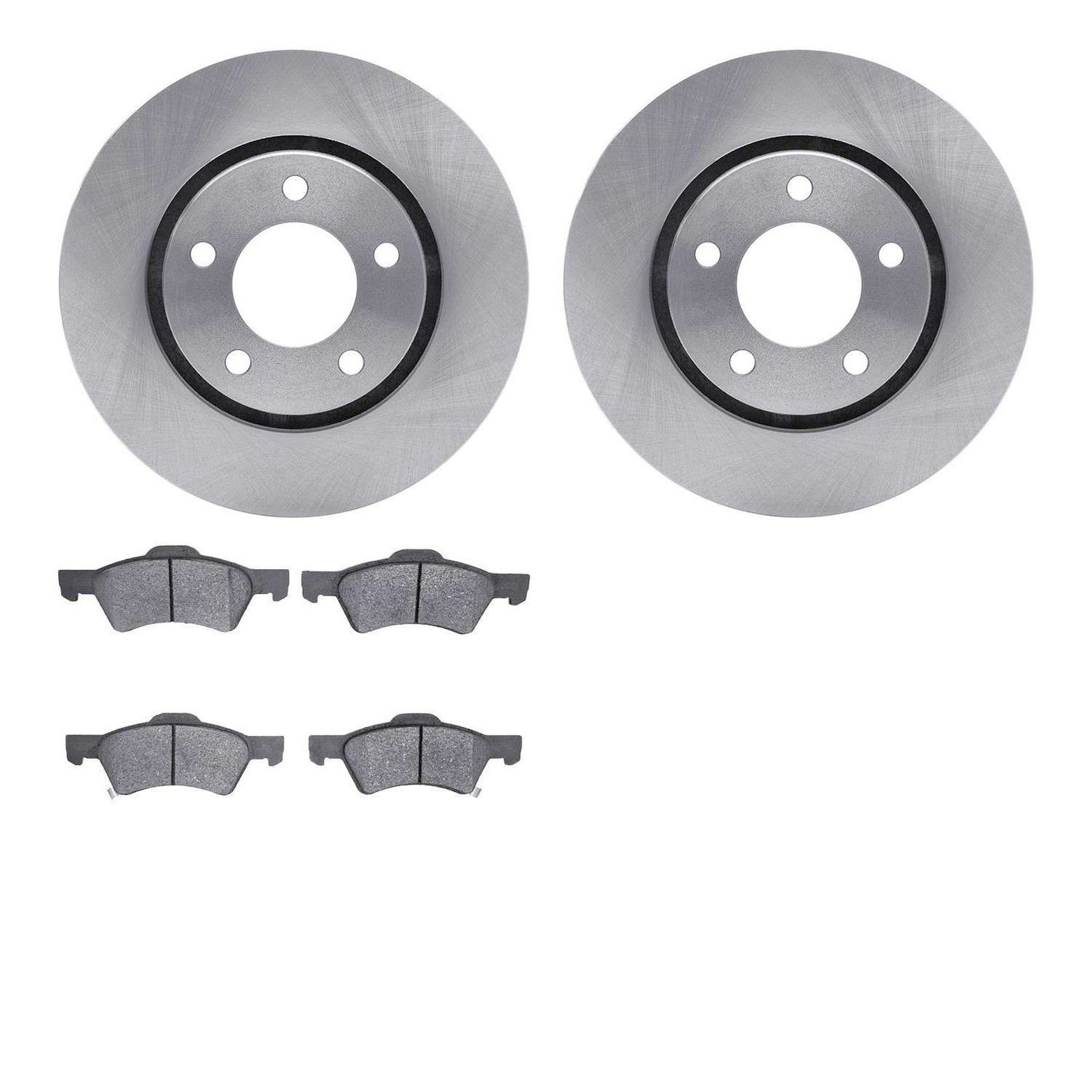 Dynamic Friction Company Disc Brake Pad and Rotor / Drum Brake Shoe and Drum Kit 6302-40080