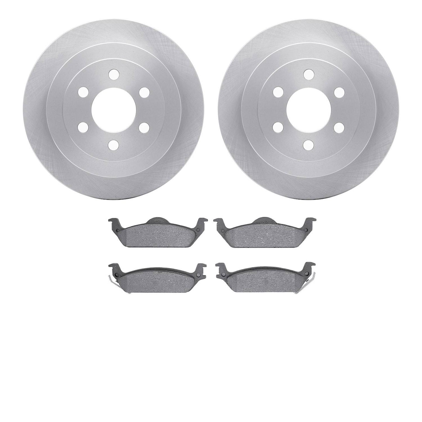 Dynamic Friction Company Disc Brake Pad and Rotor / Drum Brake Shoe and Drum Kit 6302-40087