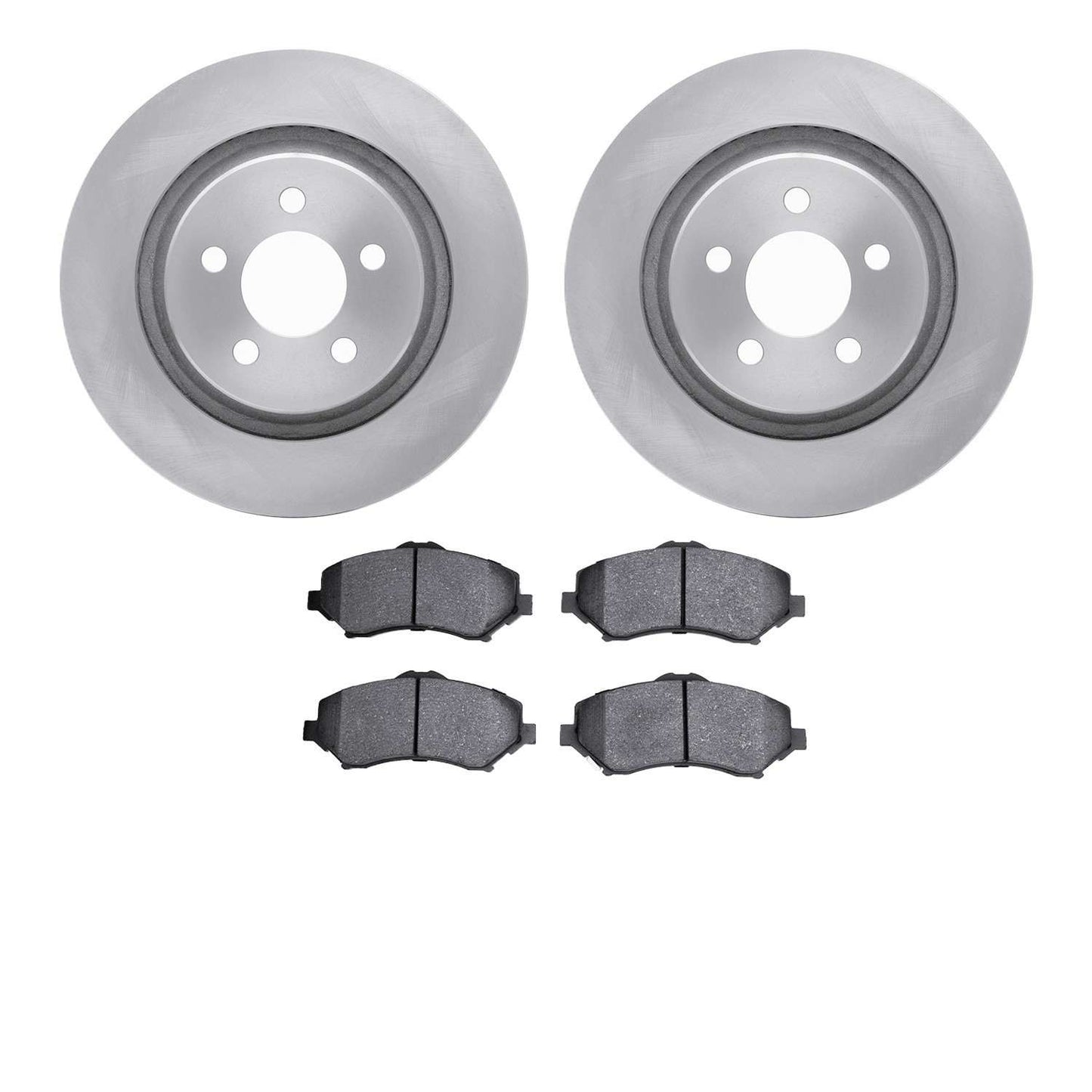 Dynamic Friction Company Disc Brake Pad and Rotor / Drum Brake Shoe and Drum Kit 6302-42034