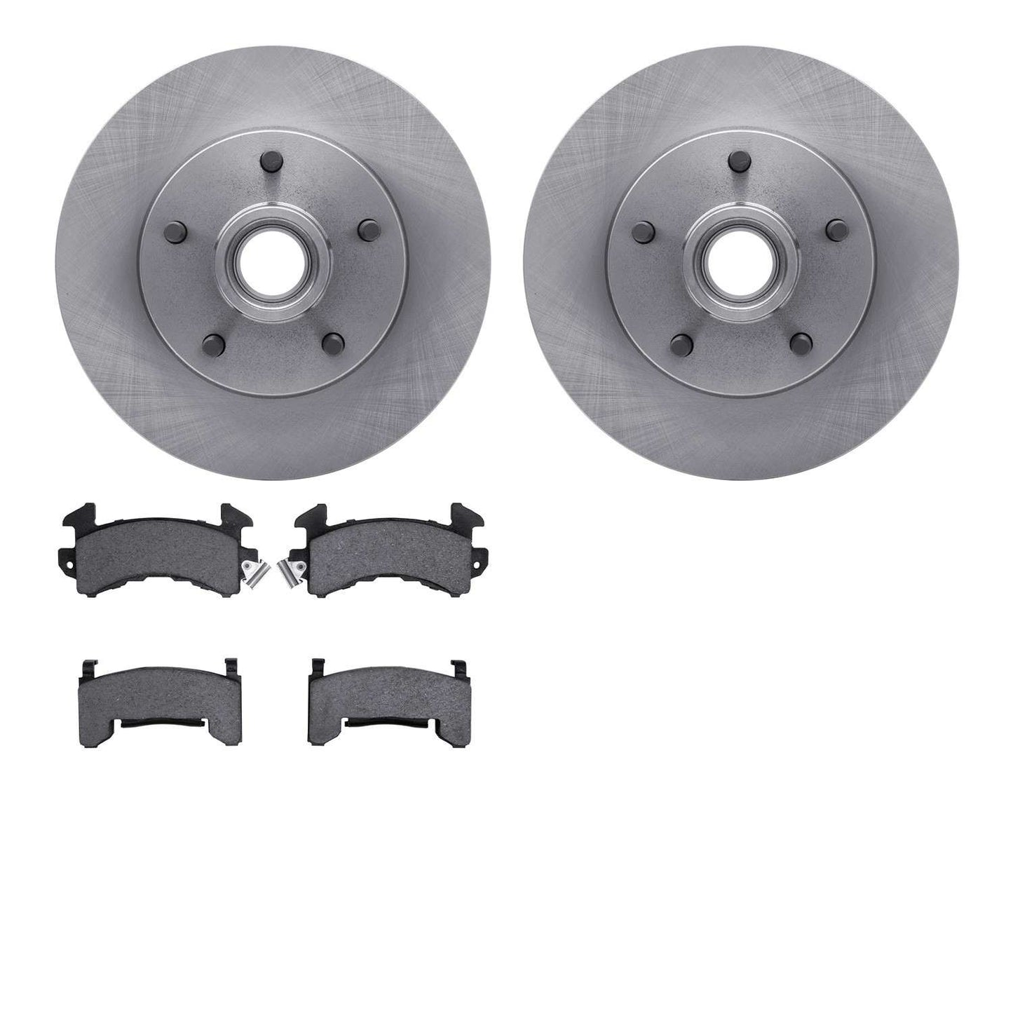 Dynamic Friction Company Disc Brake Pad and Rotor / Drum Brake Shoe and Drum Kit 6302-47015