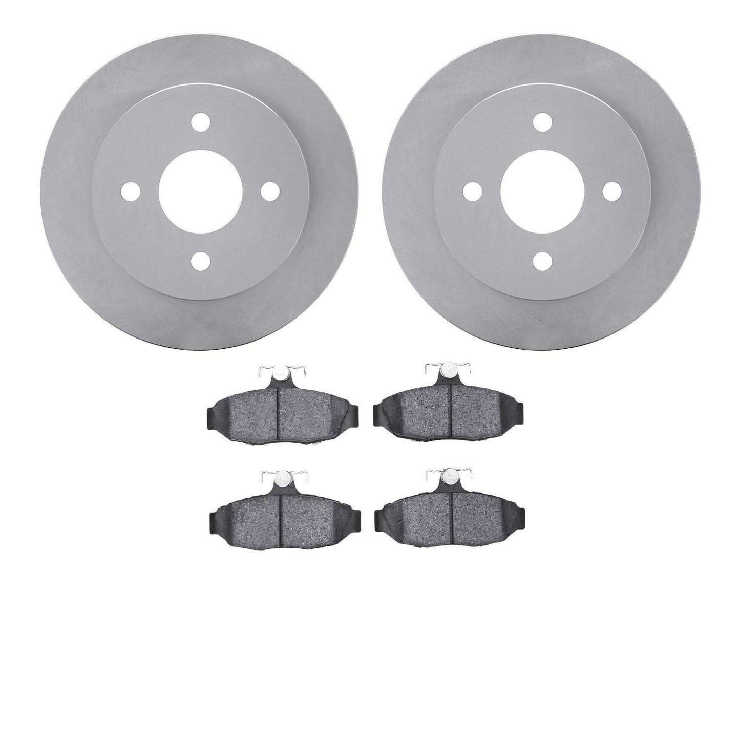 Dynamic Friction Company Disc Brake Pad and Rotor / Drum Brake Shoe and Drum Kit 6302-54078