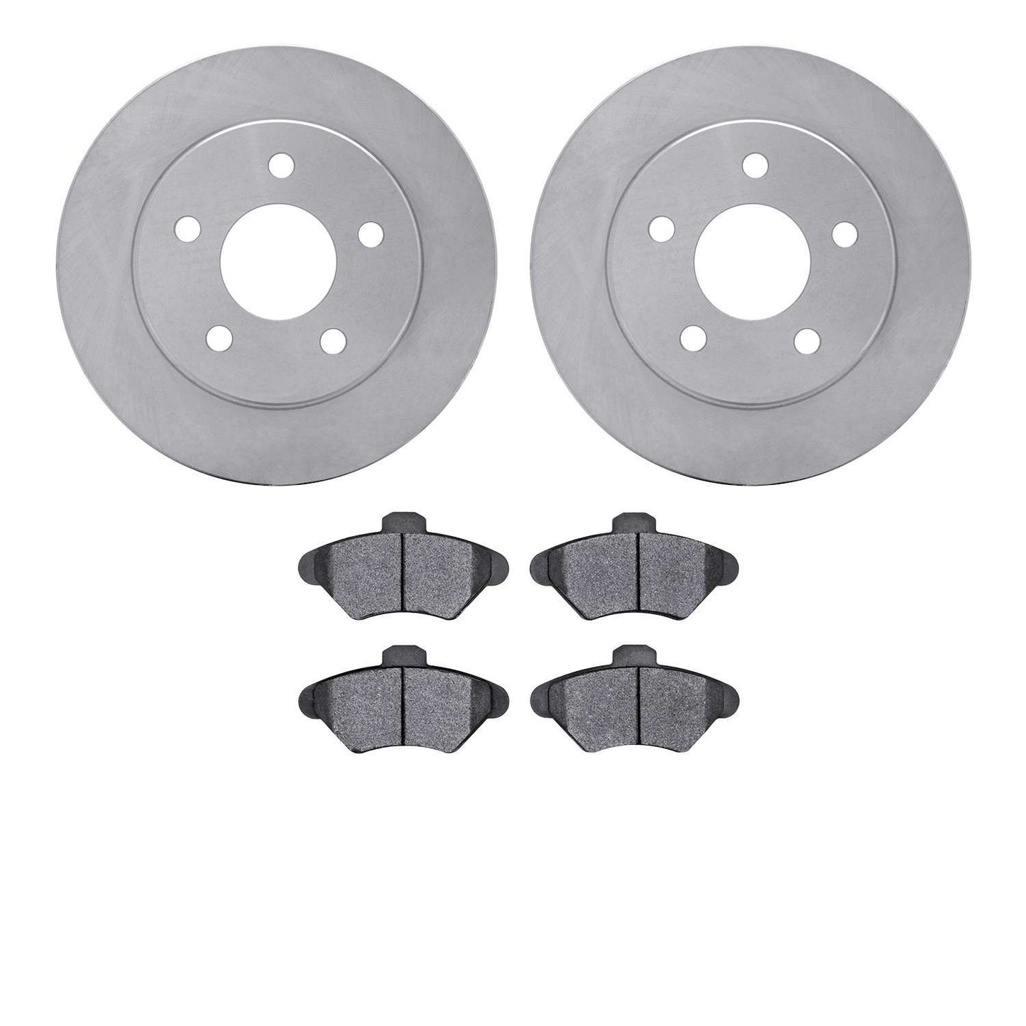 Dynamic Friction Company Disc Brake Pad and Rotor / Drum Brake Shoe and Drum Kit 6302-54084