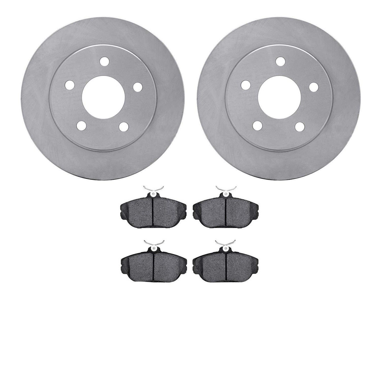 Dynamic Friction Company Disc Brake Pad and Rotor / Drum Brake Shoe and Drum Kit 6302-54086