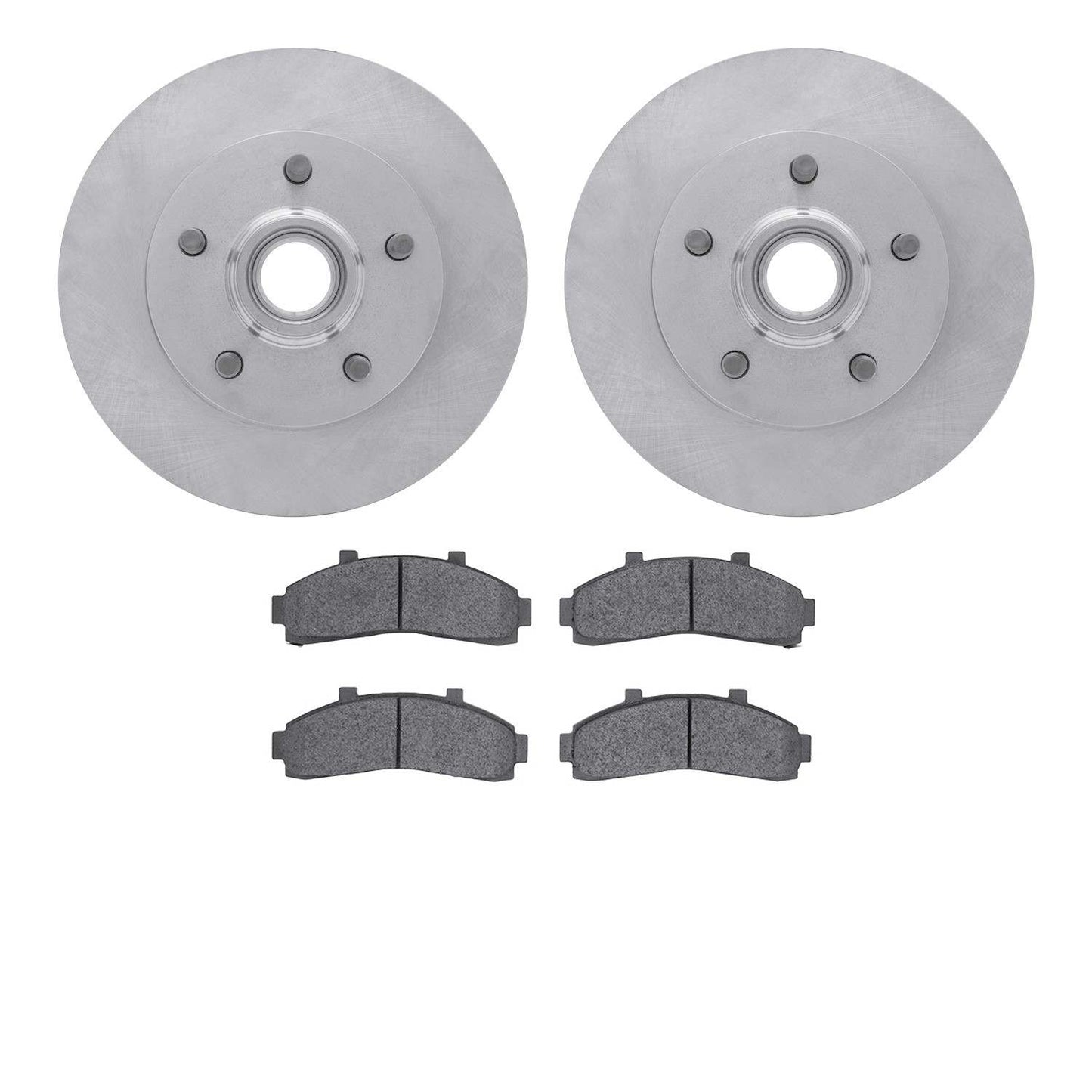 Dynamic Friction Company Disc Brake Pad and Rotor / Drum Brake Shoe and Drum Kit 6302-54106