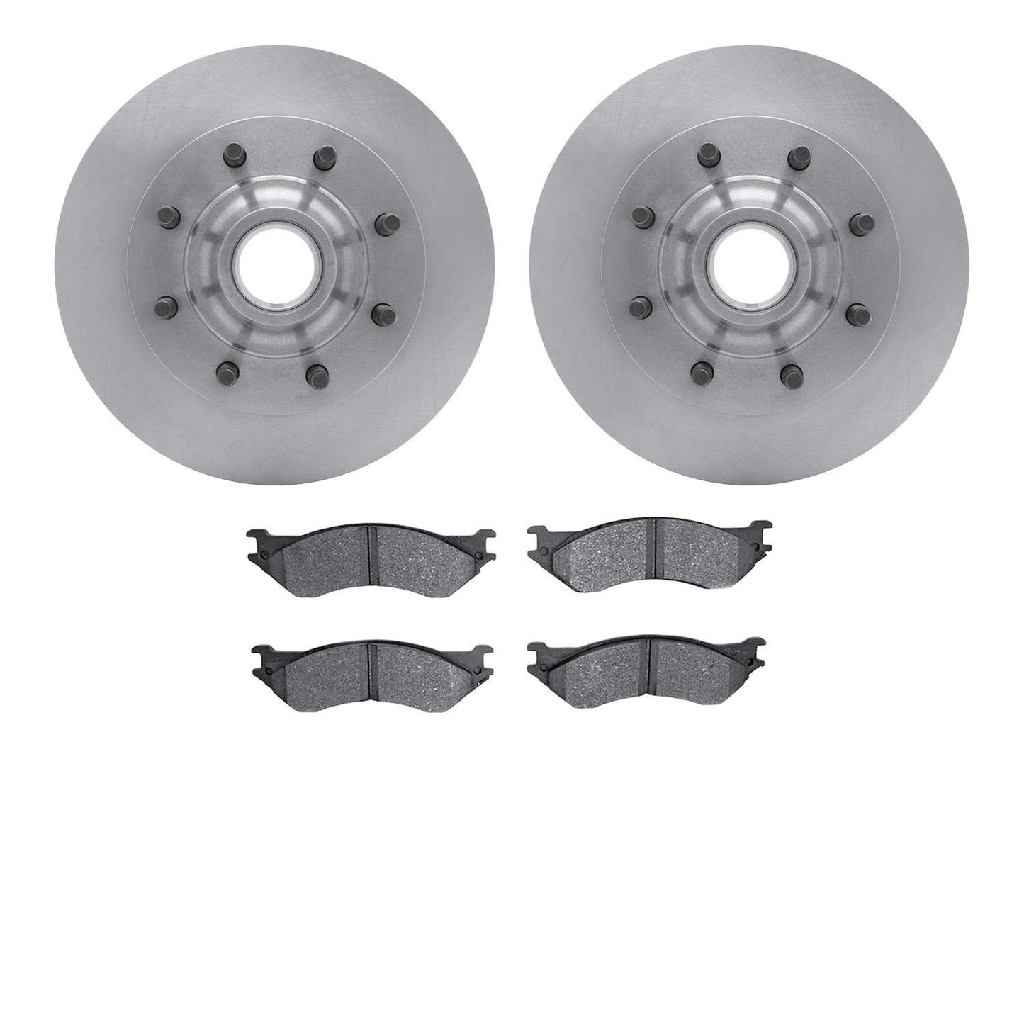 Dynamic Friction Company Disc Brake Pad and Rotor / Drum Brake Shoe and Drum Kit 6302-54114