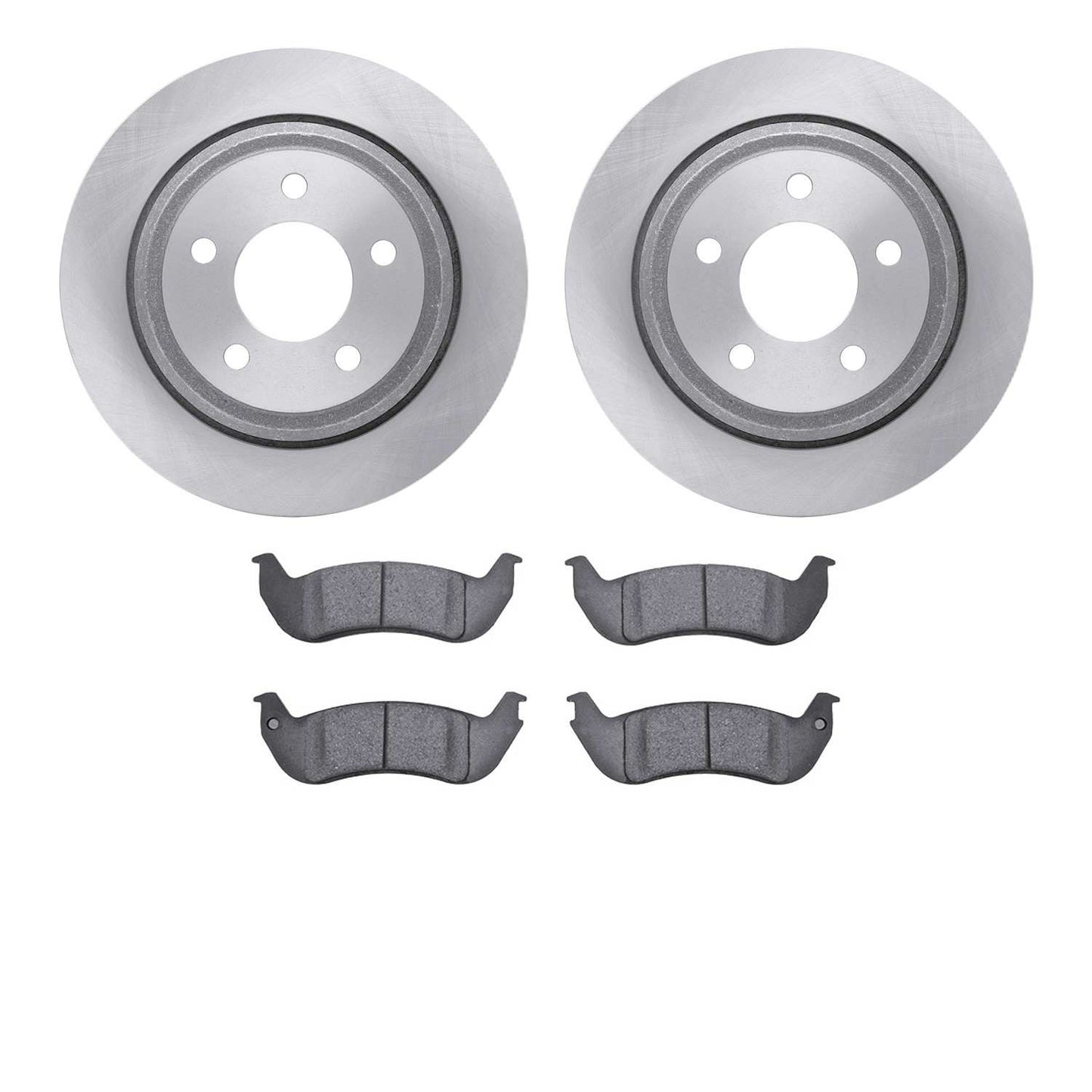 Dynamic Friction Company Disc Brake Pad and Rotor / Drum Brake Shoe and Drum Kit 6302-54147