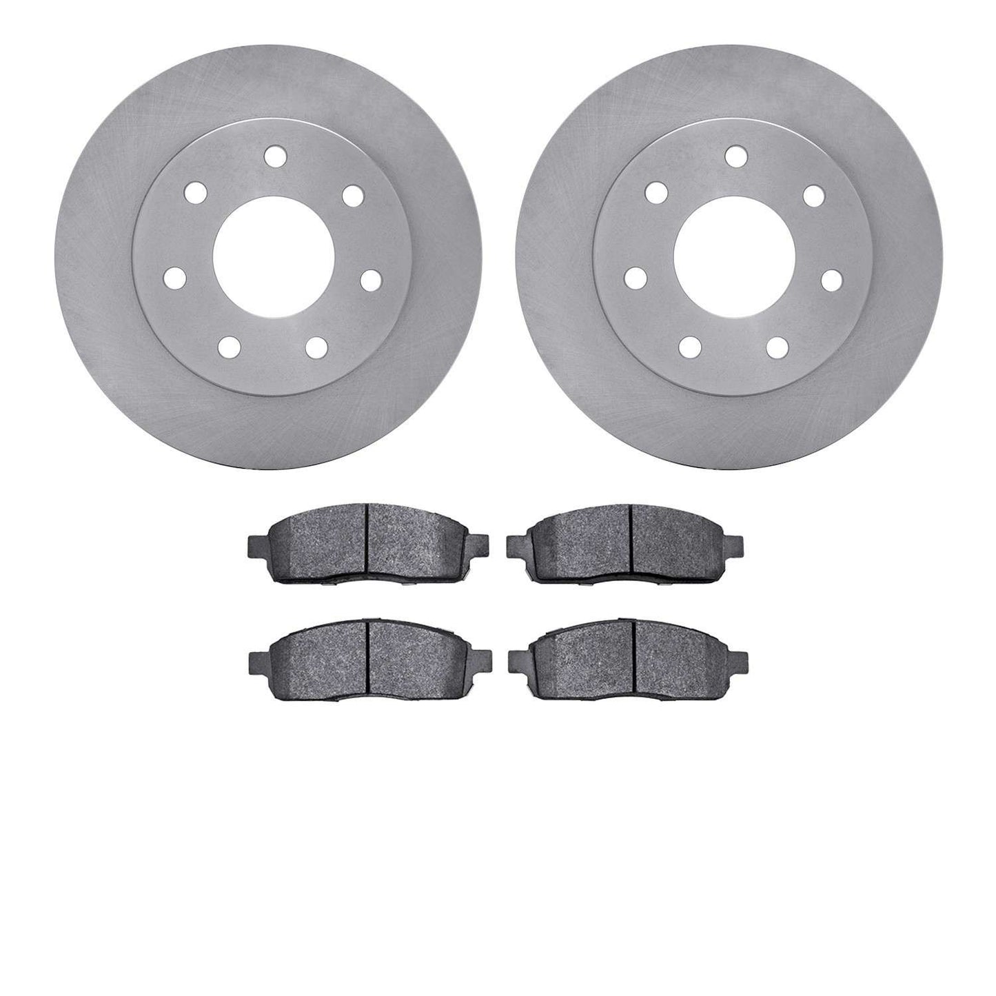 Dynamic Friction Company Disc Brake Pad and Rotor / Drum Brake Shoe and Drum Kit 6302-54159
