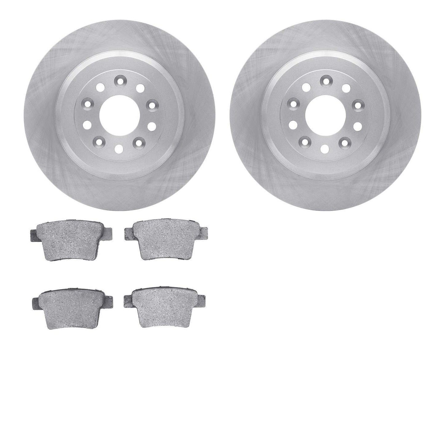 Dynamic Friction Company Disc Brake Pad and Rotor / Drum Brake Shoe and Drum Kit 6302-54178