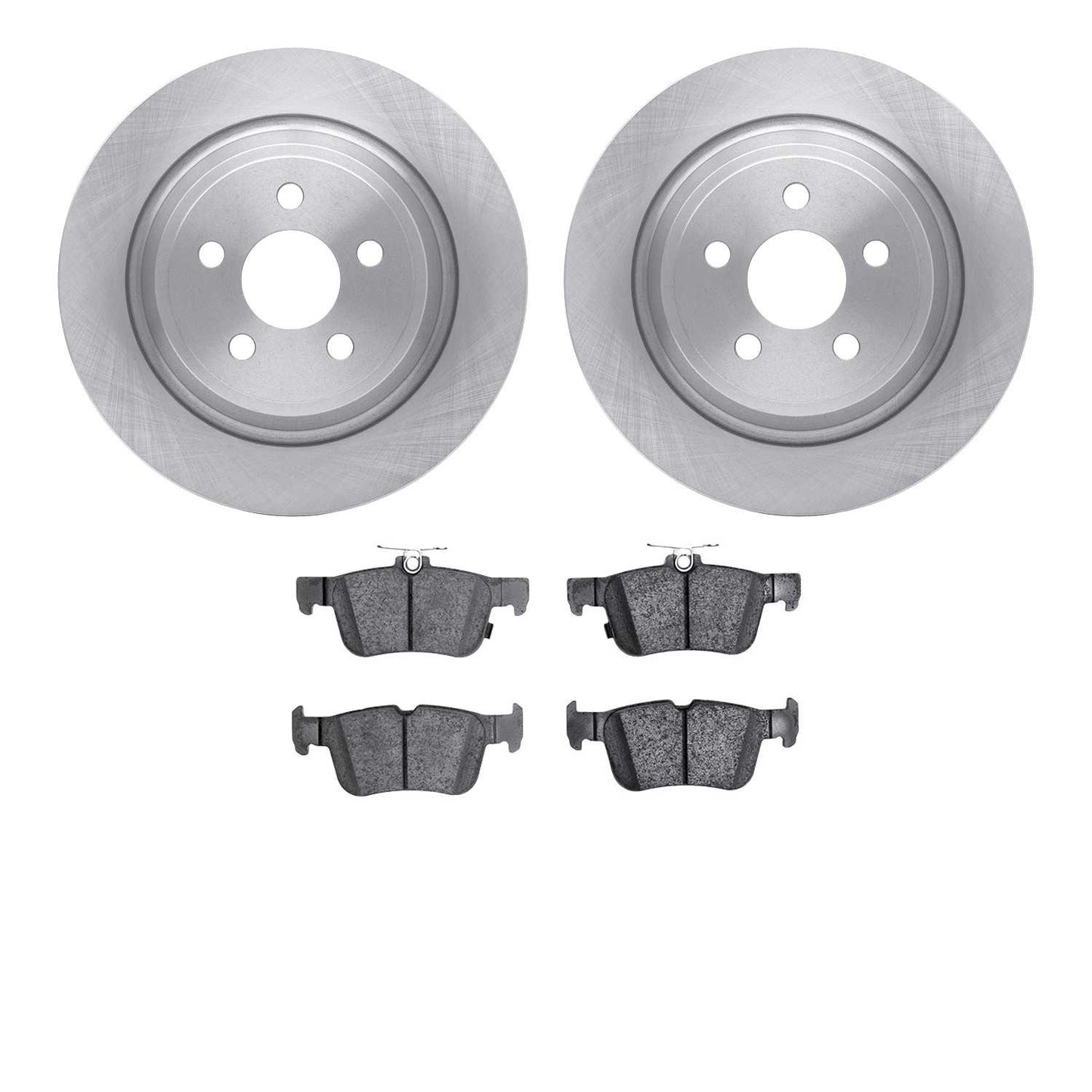 Dynamic Friction Company Disc Brake Pad and Rotor / Drum Brake Shoe and Drum Kit 6302-55009