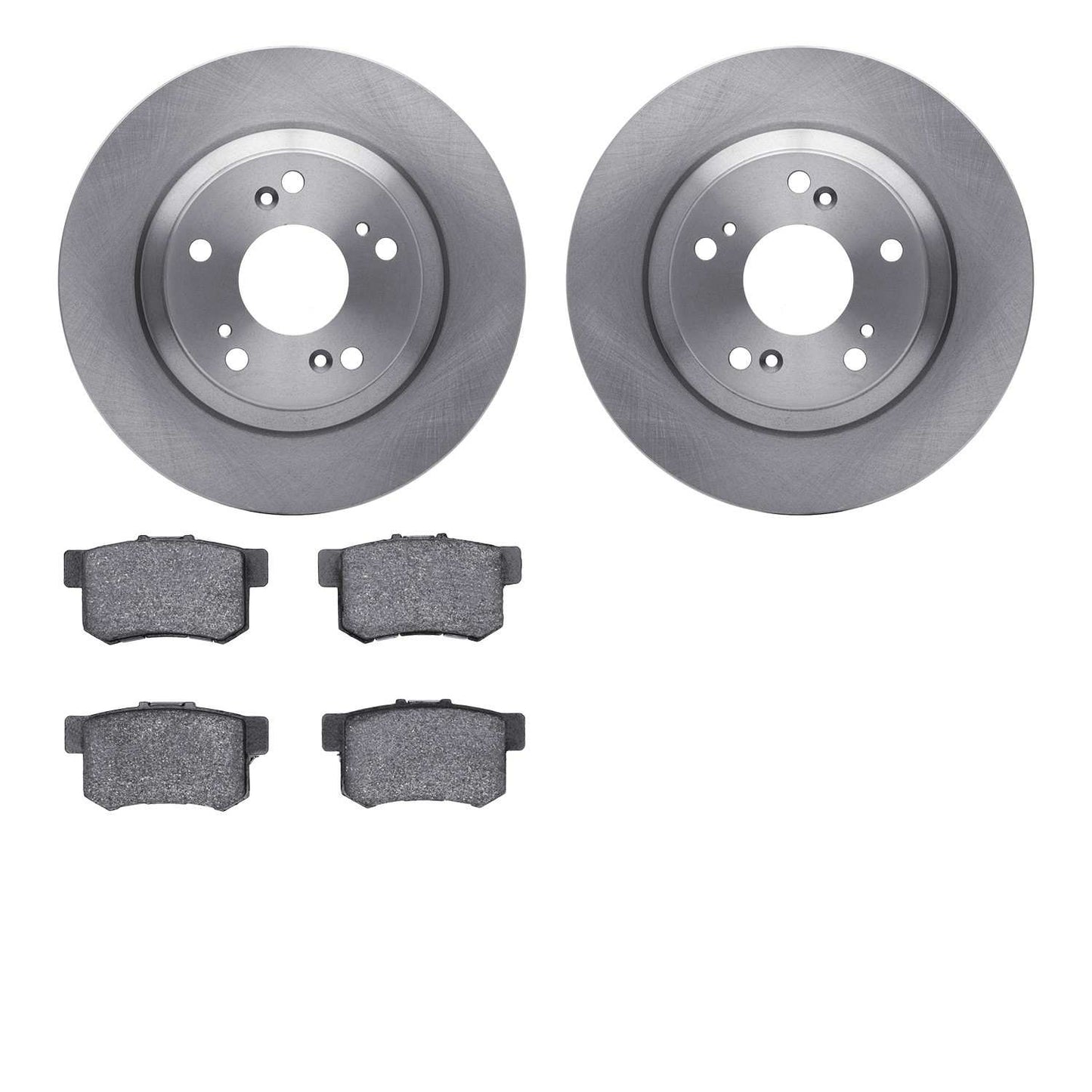 Dynamic Friction Company Disc Brake Pad and Rotor / Drum Brake Shoe and Drum Kit 6302-59054